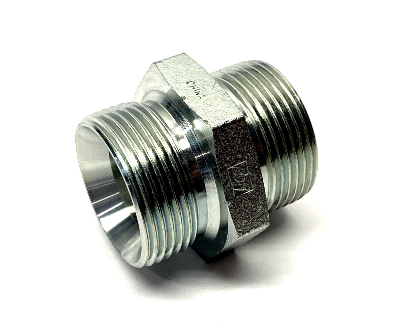 Brennan Inc. 9022-20-20 Male BSPP Nipple Adapter 1-1/4" x 1-1/4" - Maverick Industrial Sales
