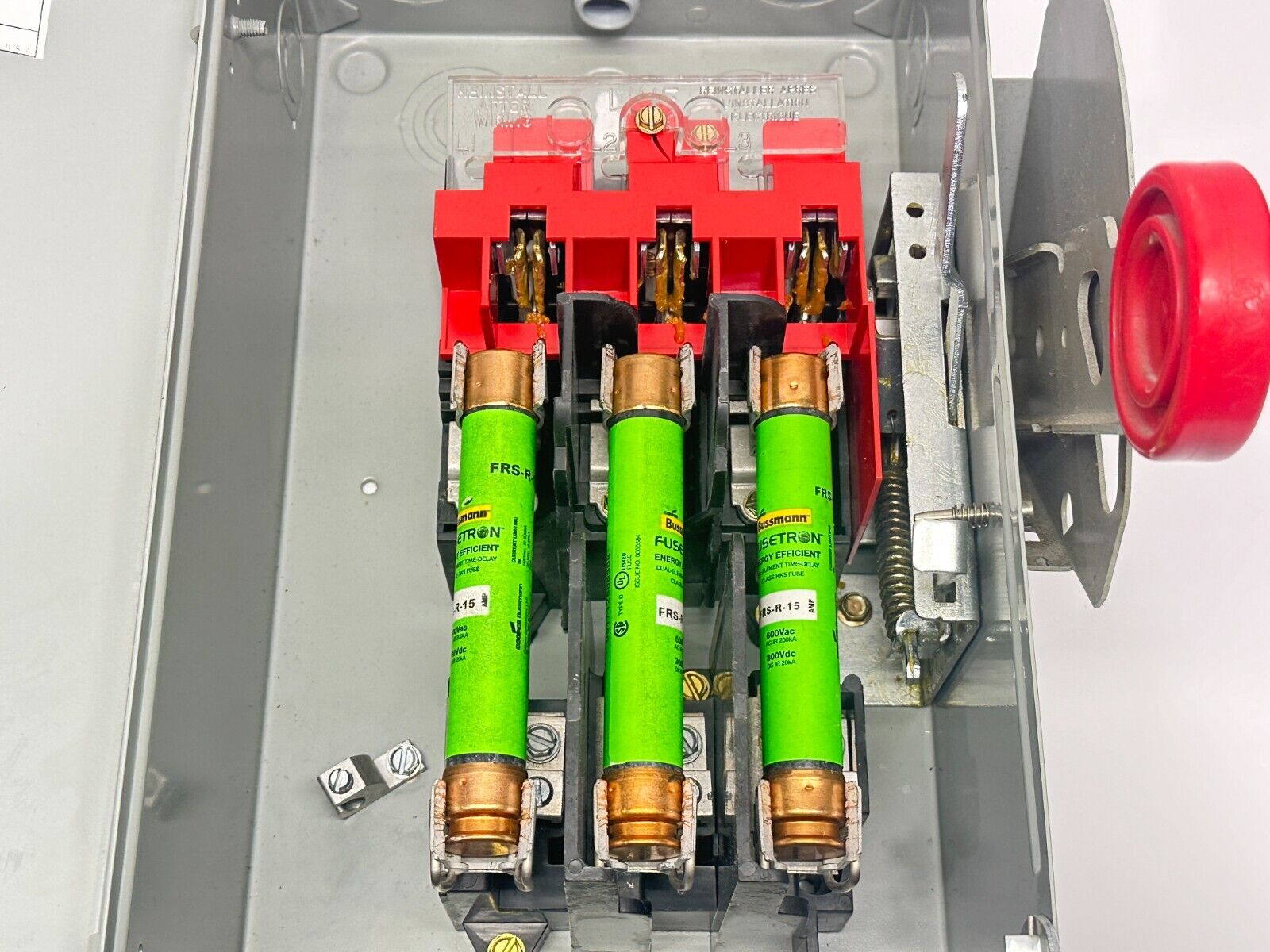 Eaton Cutler Hammer DH361FGK Heavy Duty Safety Switch 30A 600V w/ FRS-R-15 Fuses - Maverick Industrial Sales