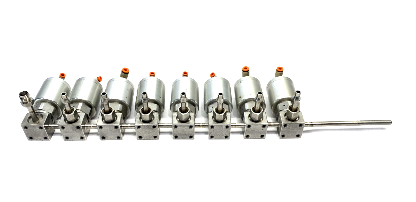 Swagelok 6L-VV-DPC111P-C Diaphragm Sealed Valve 8-Unit Manifold - Maverick Industrial Sales