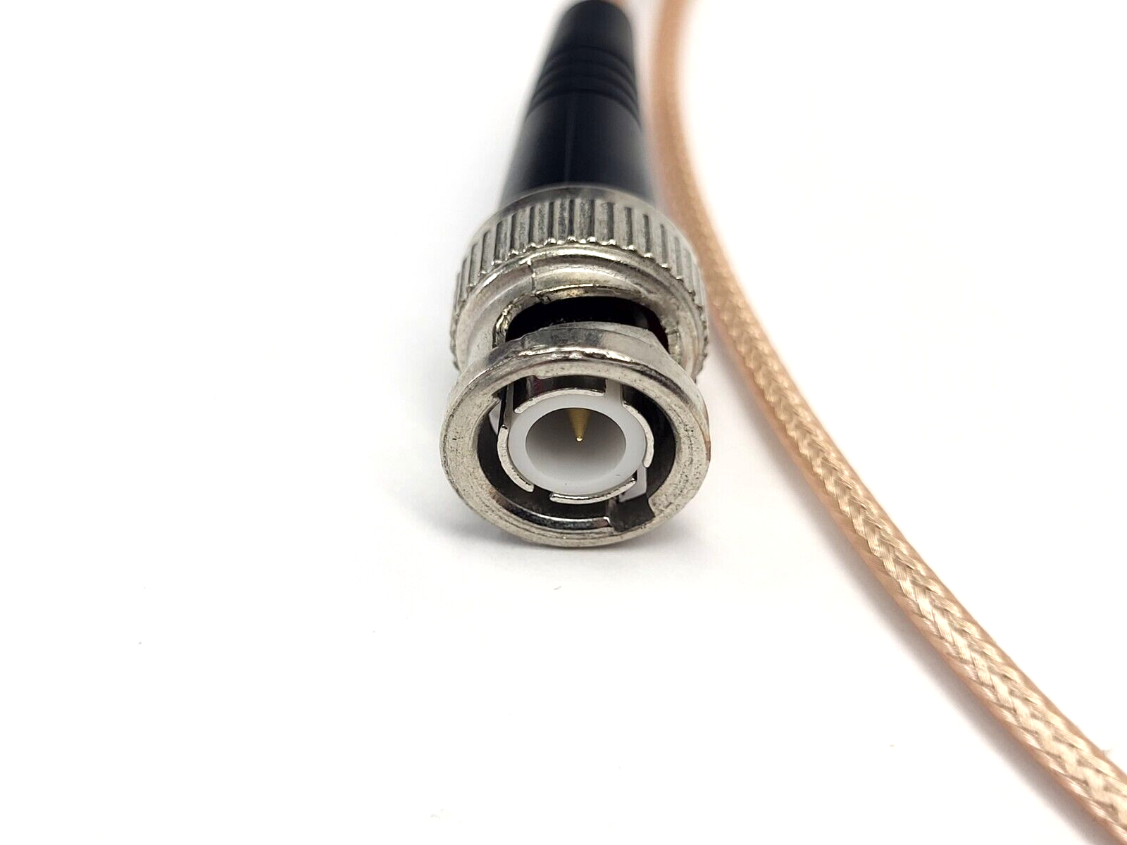 415-0028-048 | Cinch Connectivity SM Plug to BNC Plug Cable Assembly Coaxial Cable - New – Open Box - Maverick Industrial Sales
