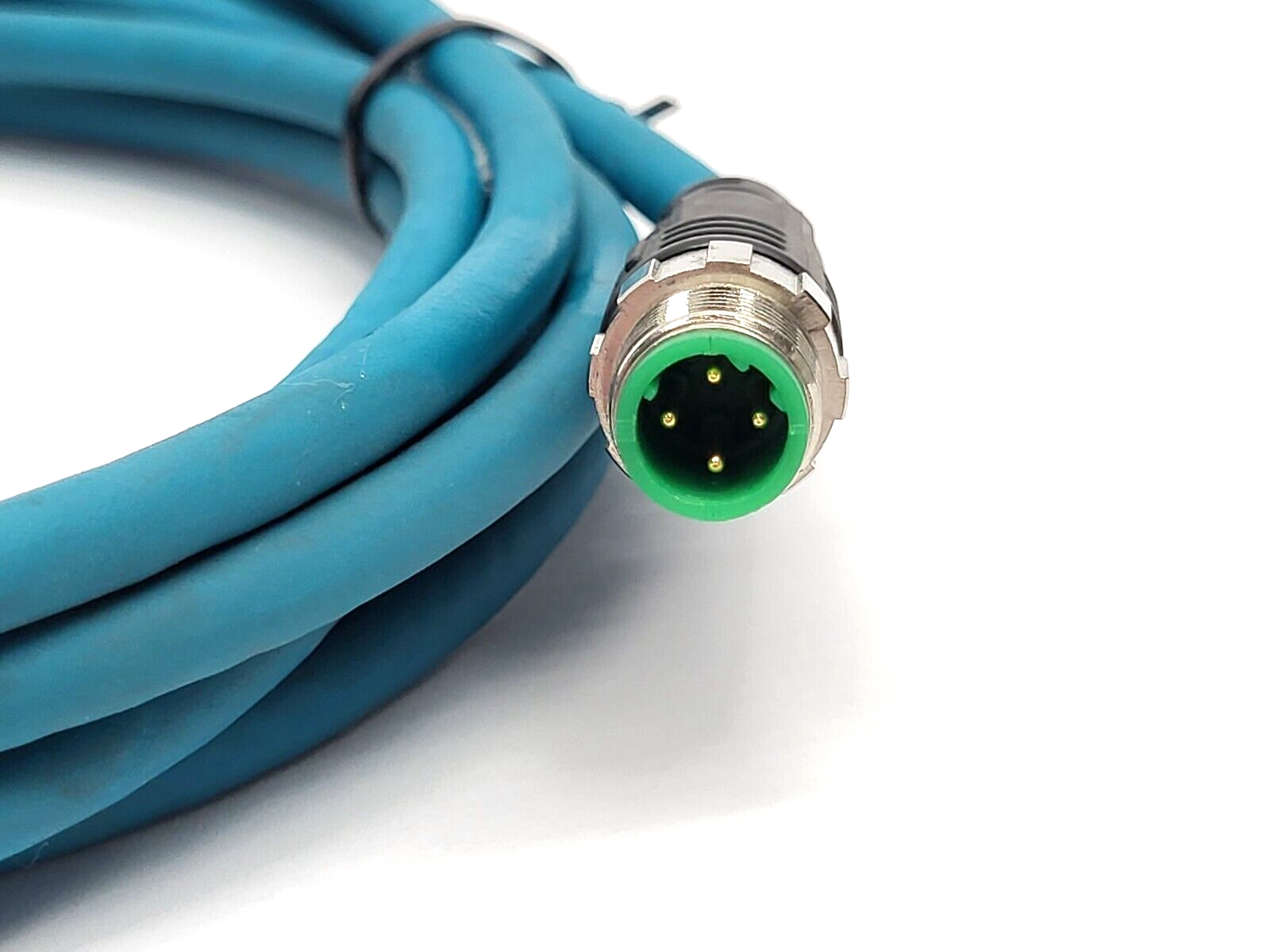 Velledo S/FTP 4x2x26AWG PUR-TL H-FLEX 020719 0783M M8 4-Pin Male Connector - Maverick Industrial Sales