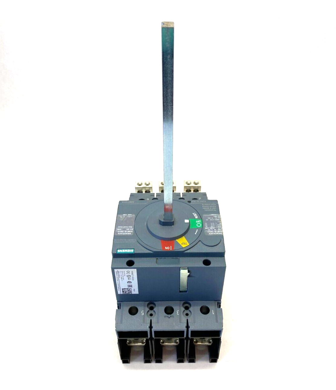Siemens 3VA6125-1MS31-0AA0 Molded Case Circuit Breaker 3-Pole 3ZW1012-1VA20-0AA0 - Maverick Industrial Sales