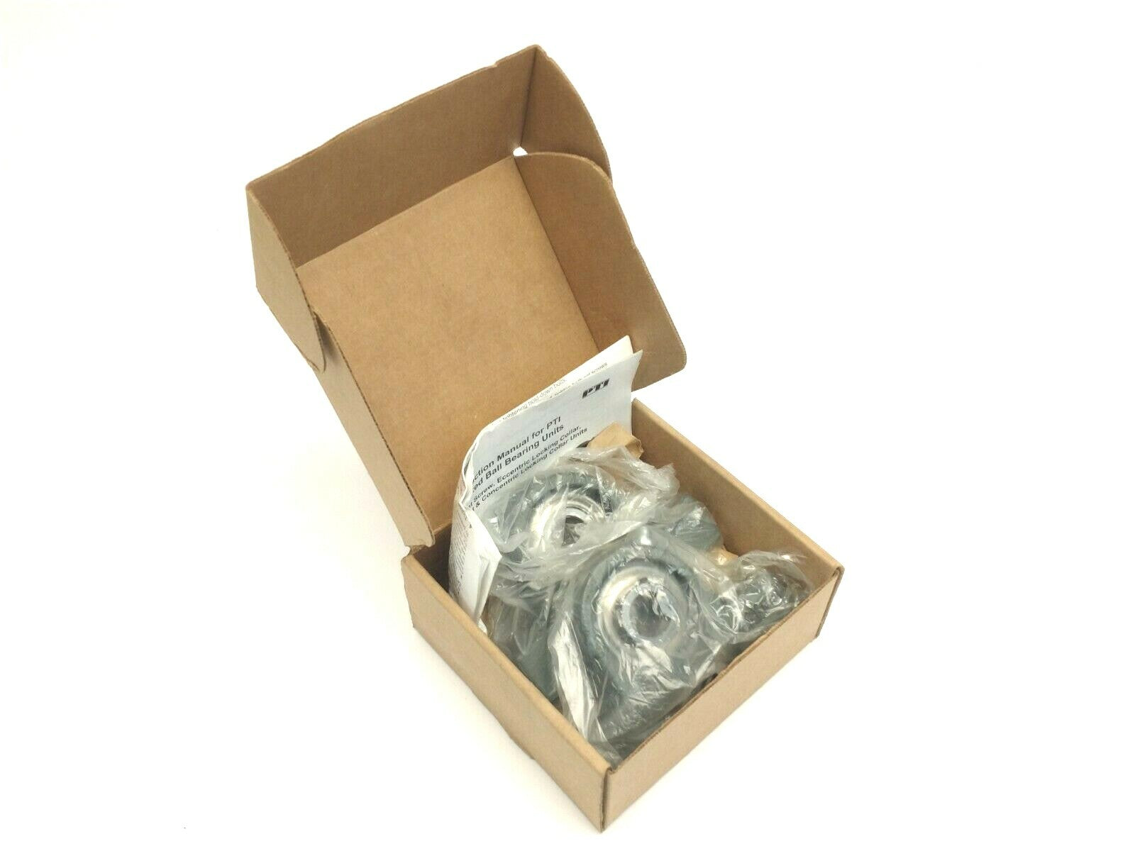 PTI SureKap EC00403 Premium 1" Pillow Block 5/8" Bore SB202-10 Bearing BOX OF 2 - Maverick Industrial Sales