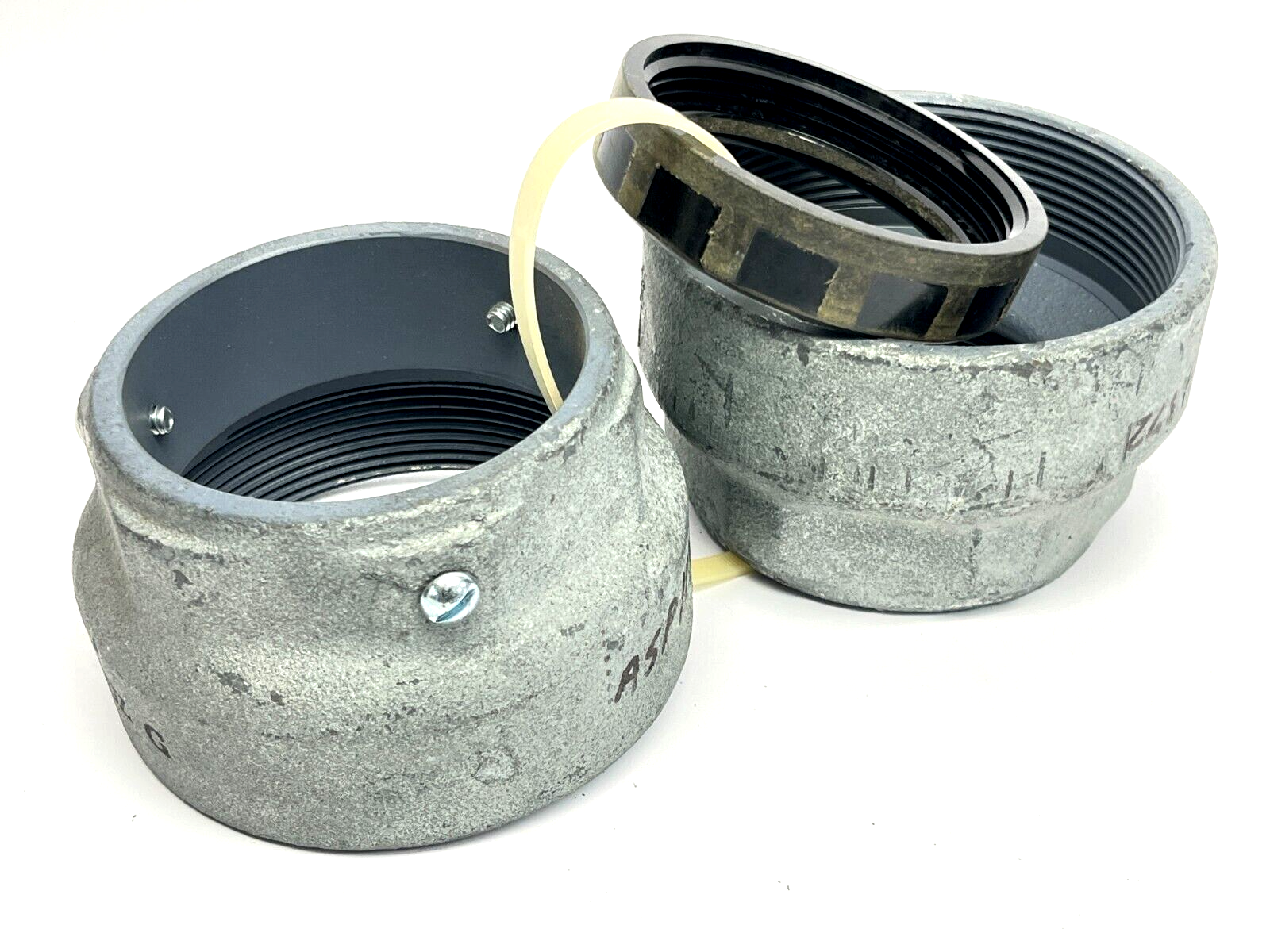 OZ Gedney PB300 3" Inch Rigid/IMC Conduit Pull Box End Fitting 4" Sleeve - Maverick Industrial Sales