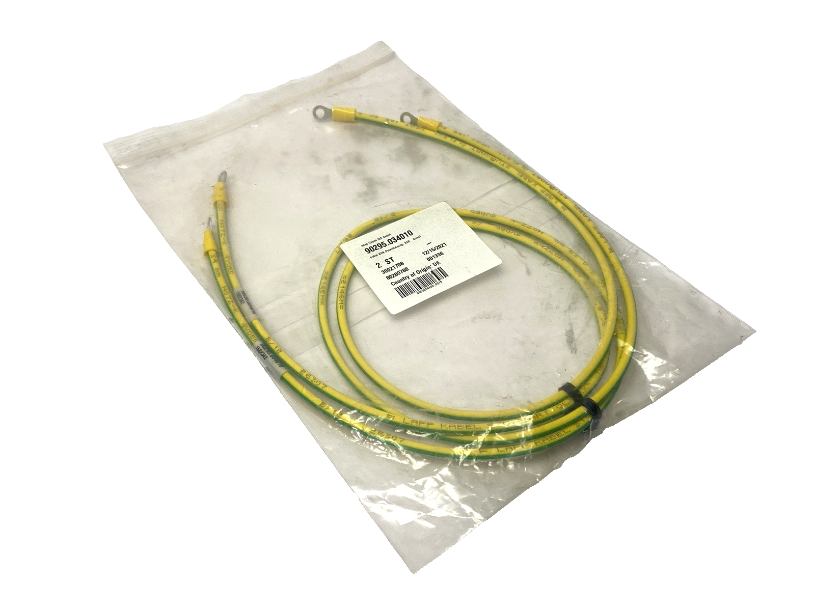 Atlas Copco 90295.034010 Ground Cable PACKAGE OF 2 - Maverick Industrial Sales