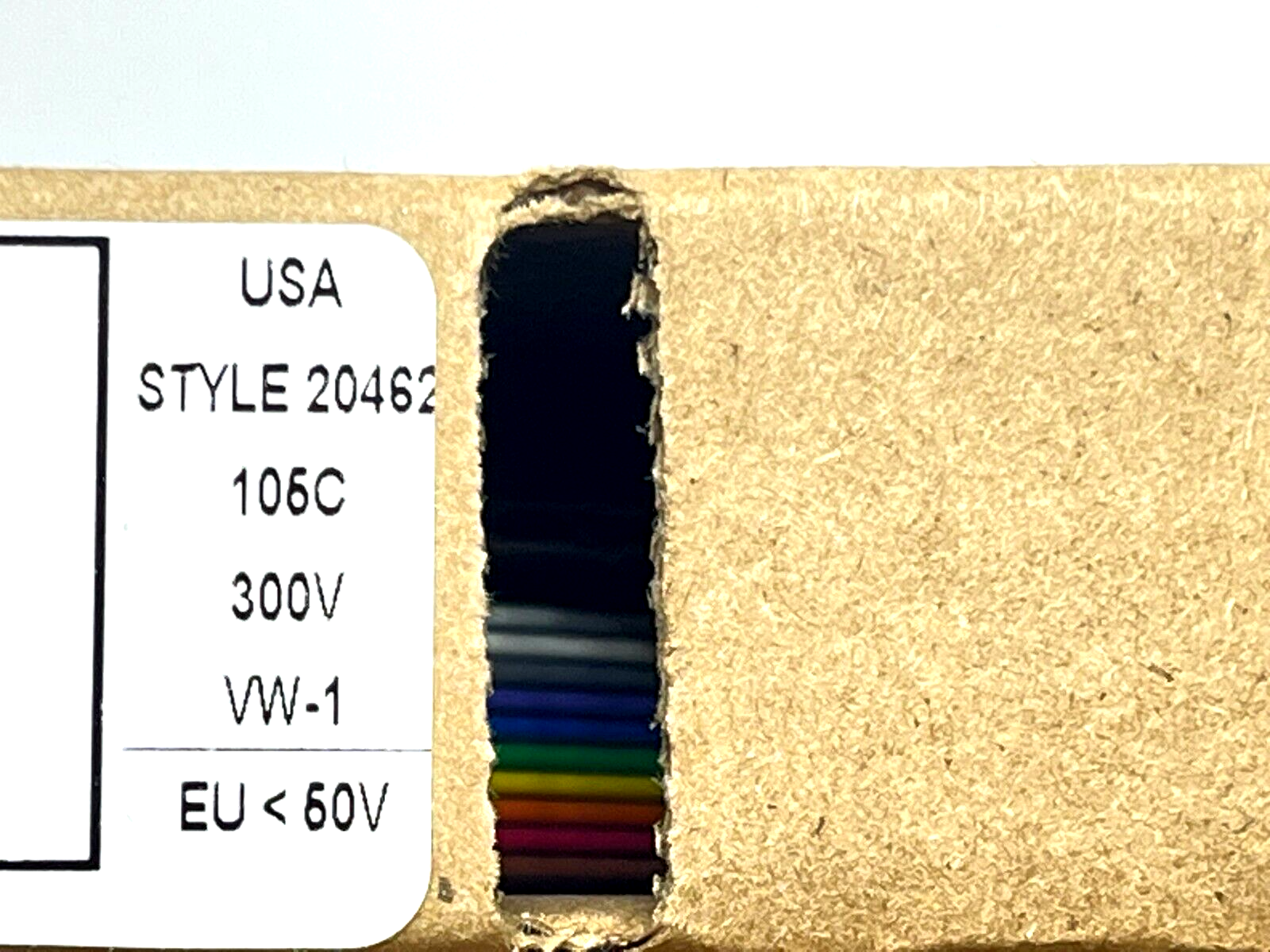 3M 3811-09-100 Flat Cables .050" 9C 10 Color 26AWG Stranded 100FT Length - Maverick Industrial Sales
