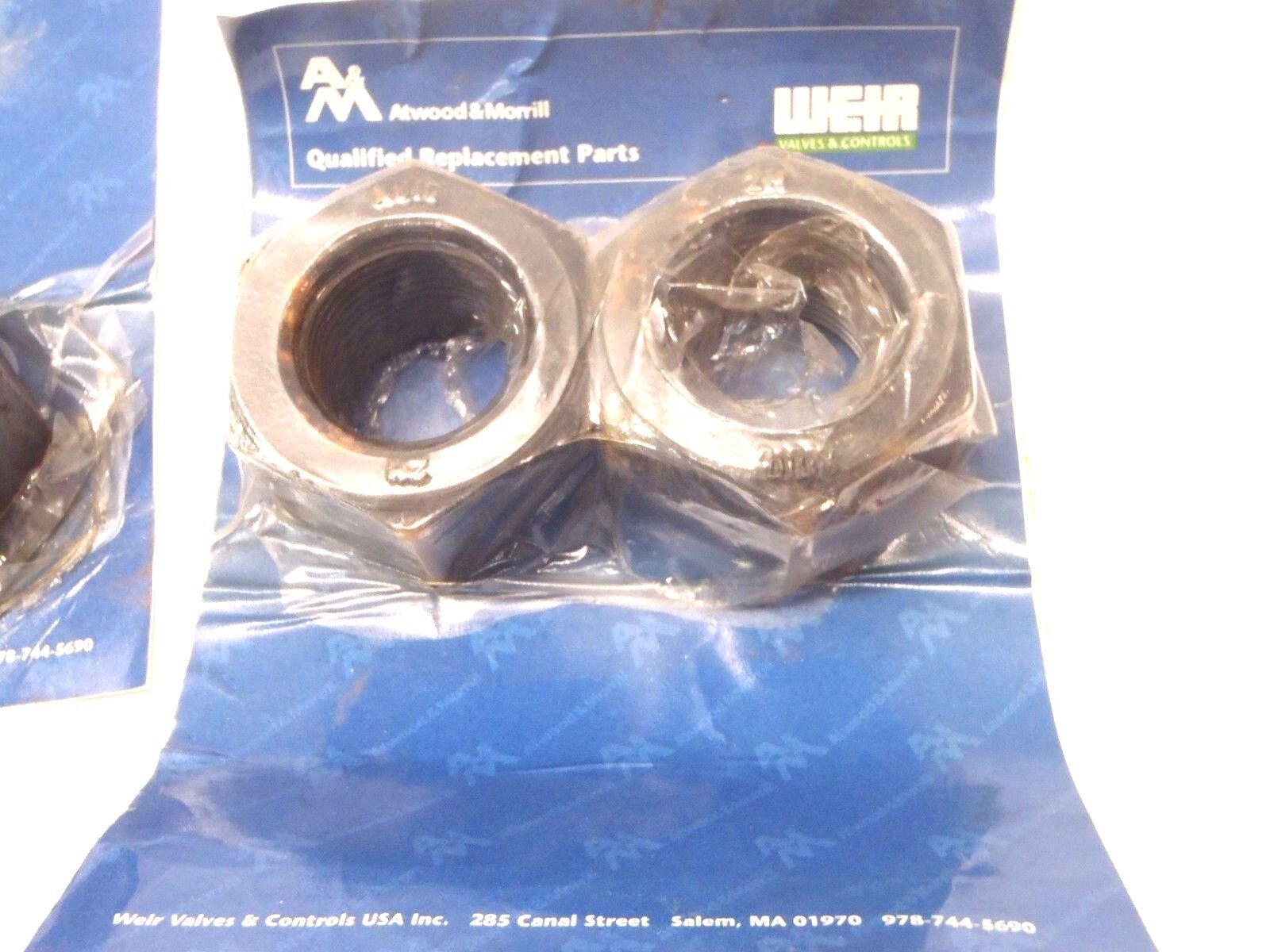 Weir Hex Cover Nut for 20 inch Air Assisted Check Valve Atwood & Morrill - Maverick Industrial Sales