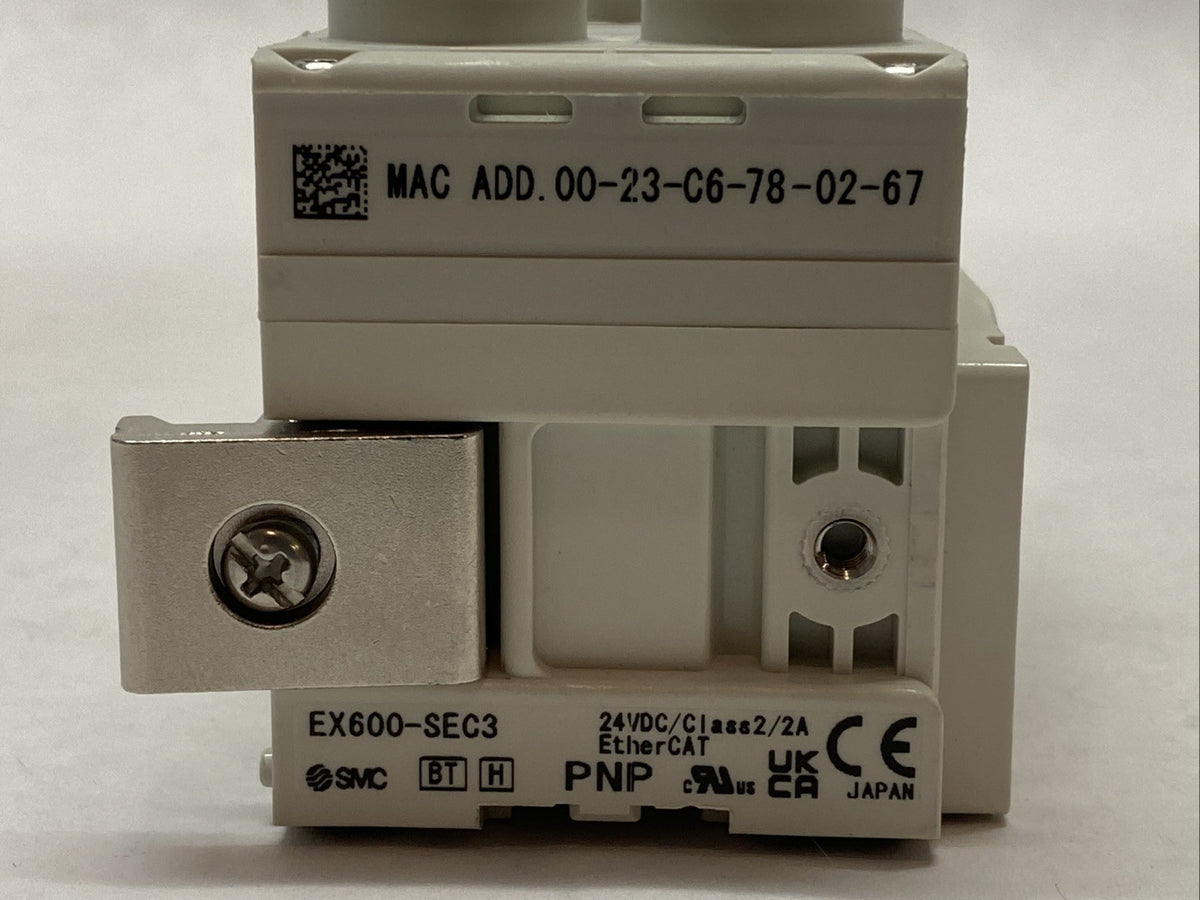 Smc Ex Module EX600-SEC3 | SMC EX600-SEC3 Serial Transmission System Module Fieldbus ...