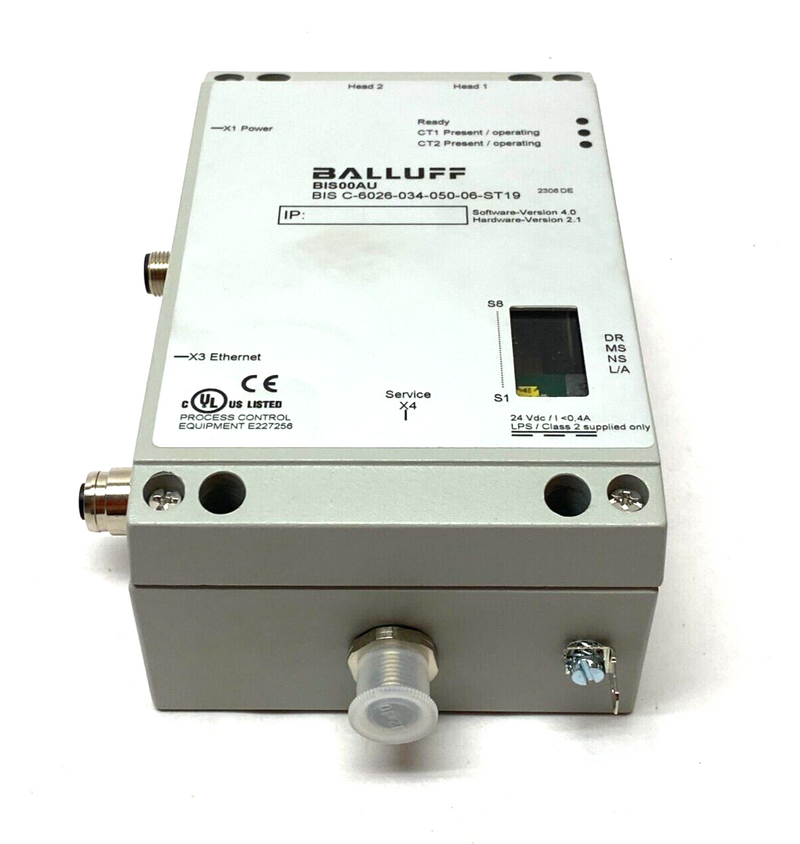 Balluff BIS C-6026-034-050-06-ST19 Ethernet/IP LF Processor Unit BIS00AU - Maverick Industrial Sales