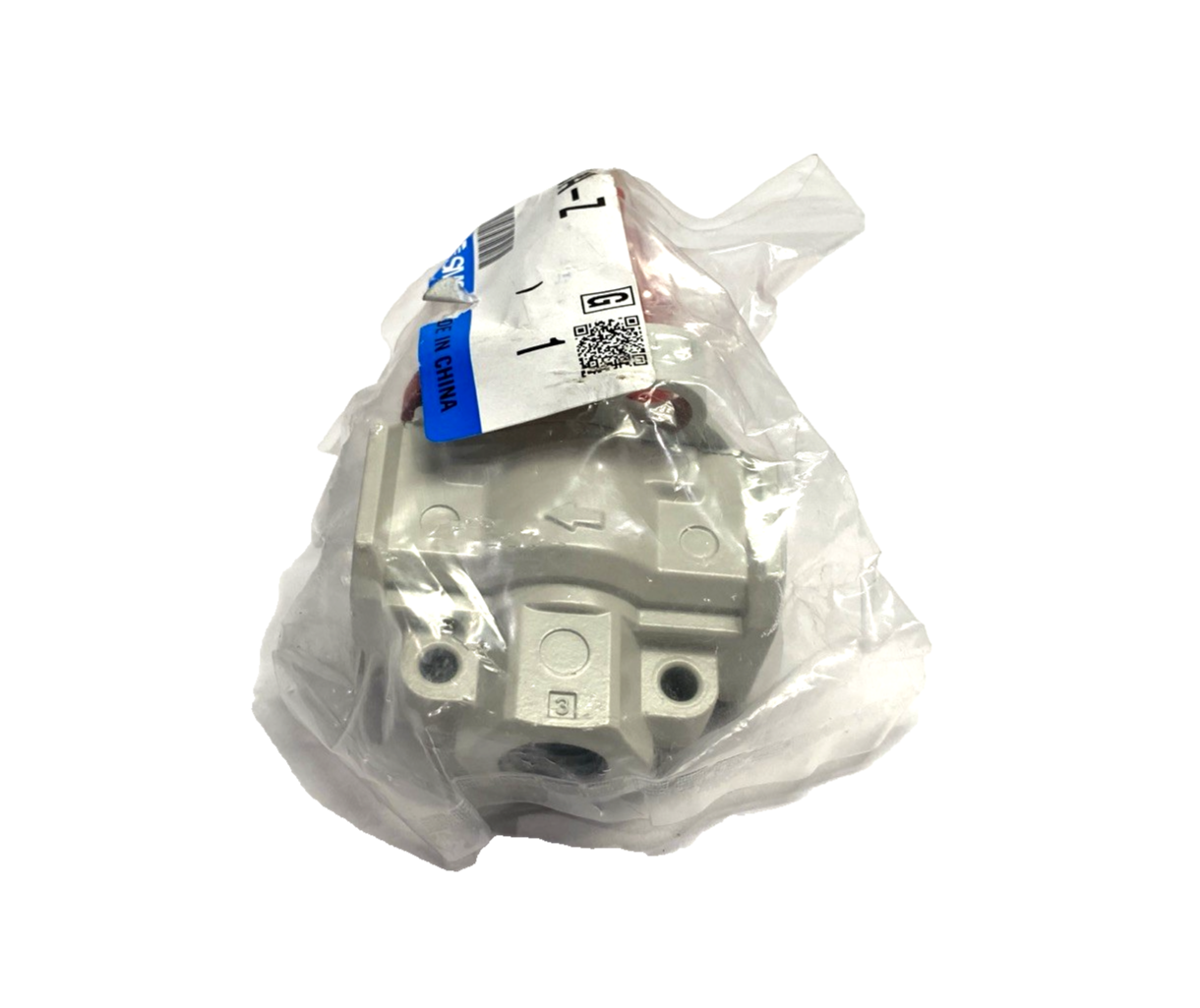 SMC VHS30-N03A-Z 3-Port Manual Pneumatic Lockout Valve 3/8" NPT - Maverick Industrial Sales