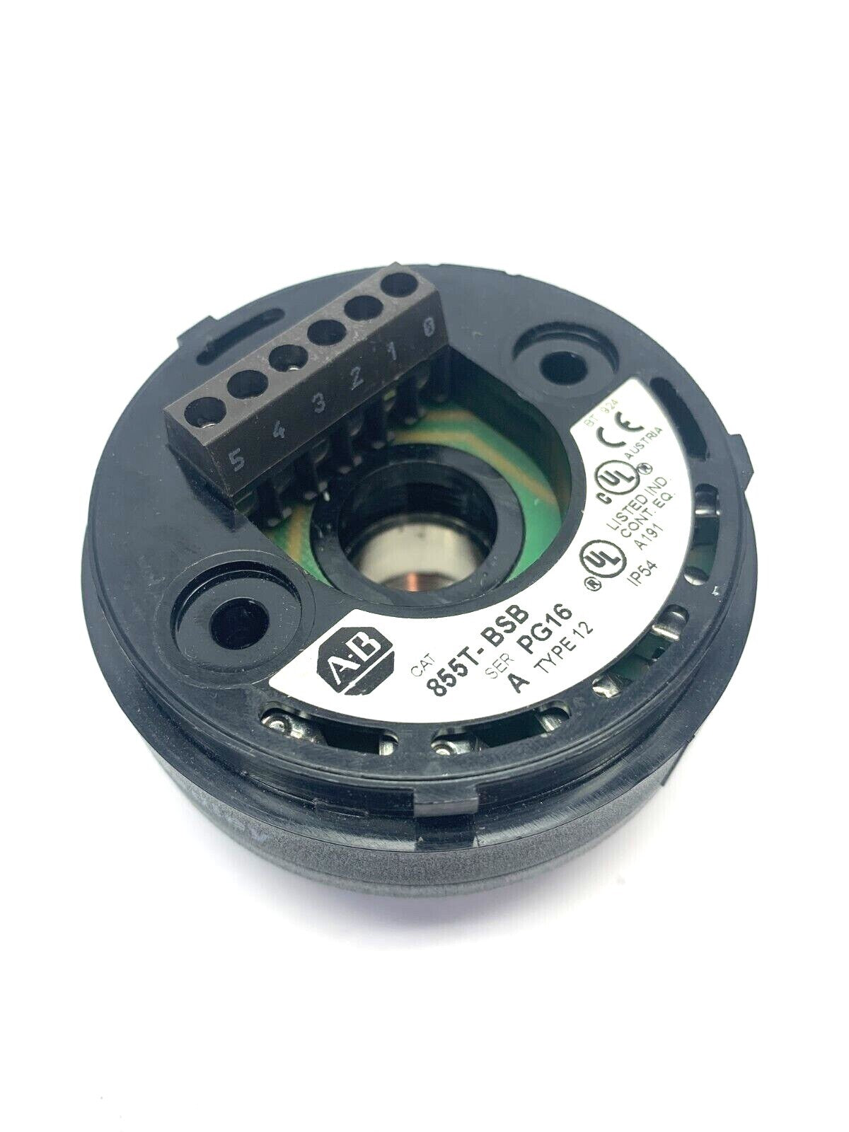 855T-BSB | Allen Bradley Ser. A Stack Light Mounting Base - Used - Maverick Industrial Sales