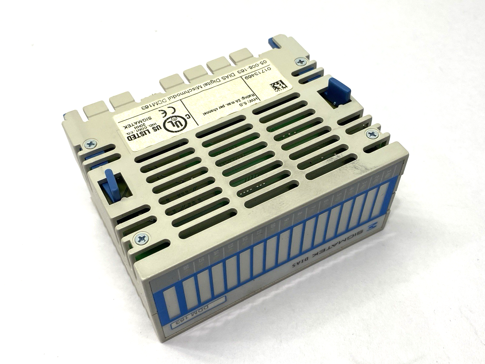 05-008-163 | Sigmatek DIAS Digital Conversion Module DDM 163 CRACKED PLASTIC - Used - Maverick Industrial Sales