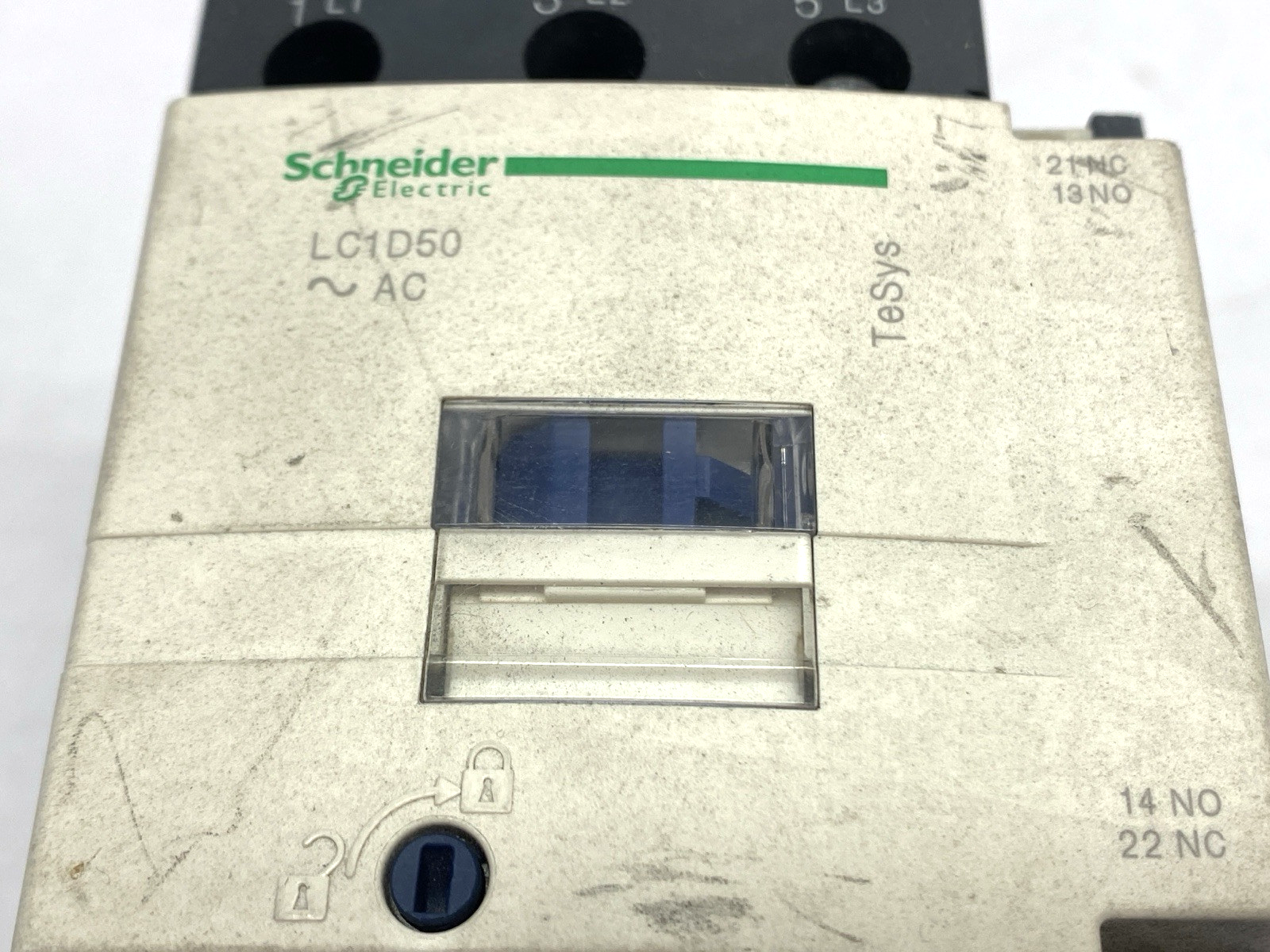 Schneider Electric LC1D50 IEC Contactor DAMAGED - Maverick Industrial Sales