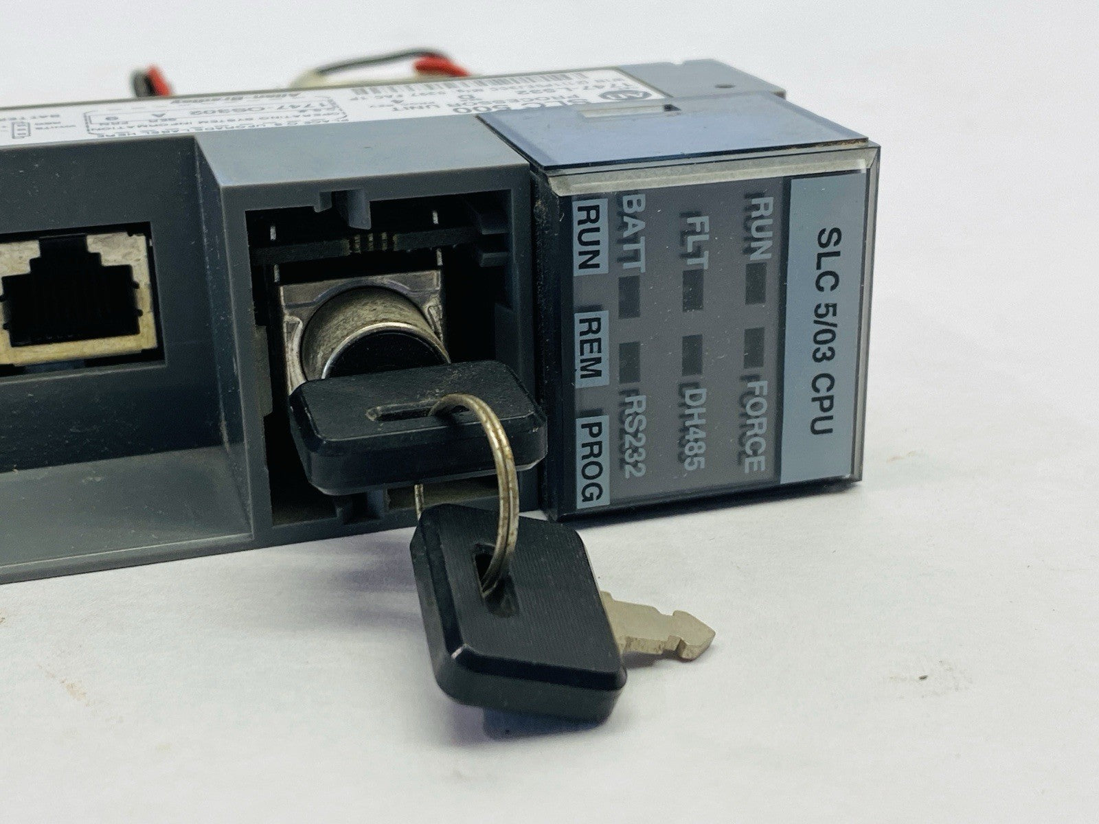 Allen Bradley 1747-L532 Ser D SLC 500 Processor Unit 1747-OS302 Ser A - Maverick Industrial Sales