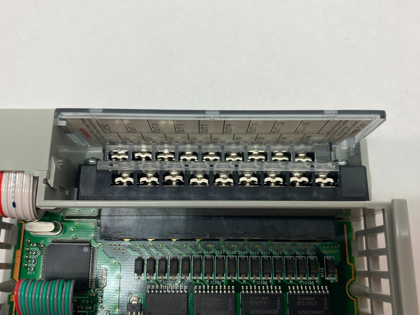 1769-OB16P | Allen Bradley Ser. B Compact I/O 16-Point Sourcing Output Module - Used - Maverick Industrial Sales