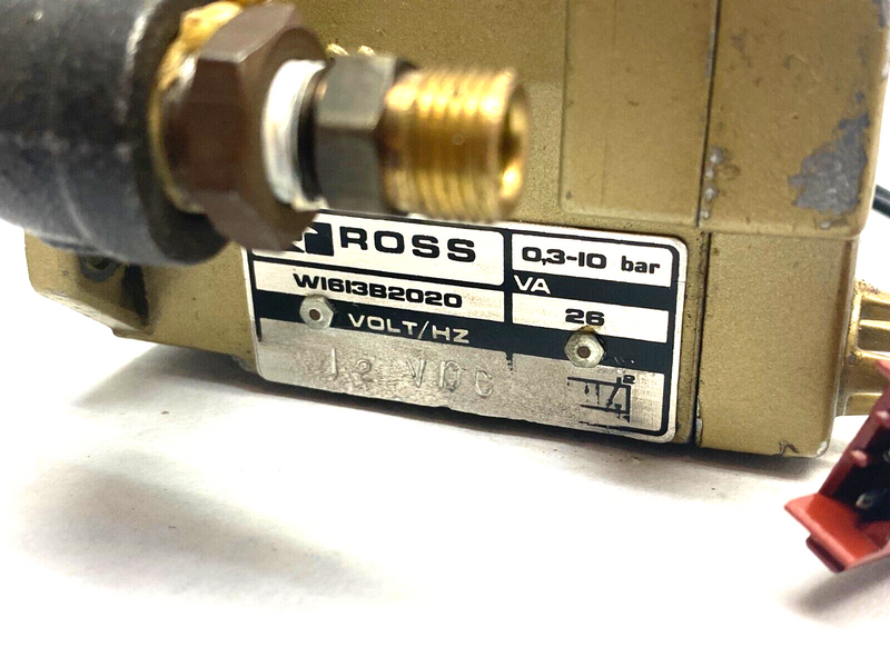 Ross WI613B2020 Solenoid Valve 3-Port 12VDC 0.3-10bar - Maverick Industrial Sales