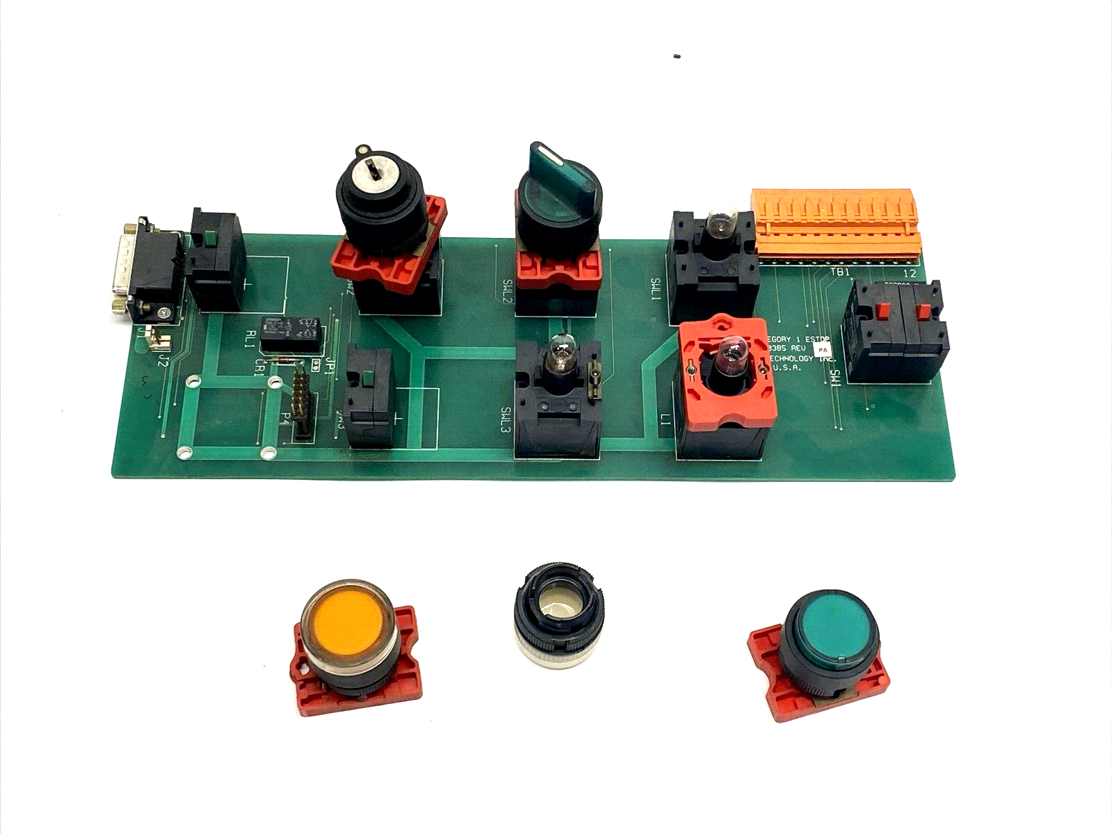 Adept 10332-00385 Rev PA VFP Category 1 ESTOP Buttons & Controls Interface Board - Maverick Industrial Sales