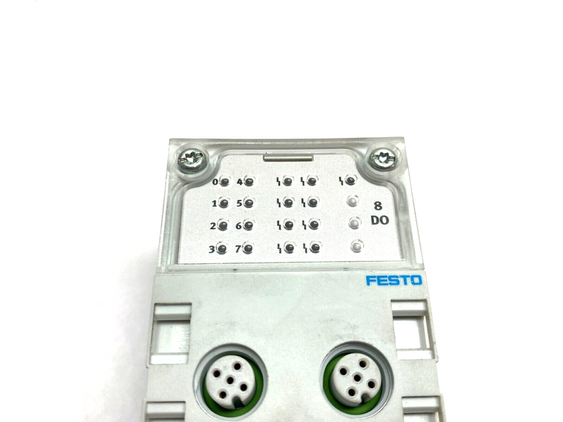 Festo CPX-AB-4-M12X2-5P-M3 Manifold Block, CPX-M-GE-EV Interlinking Block - Maverick Industrial Sales