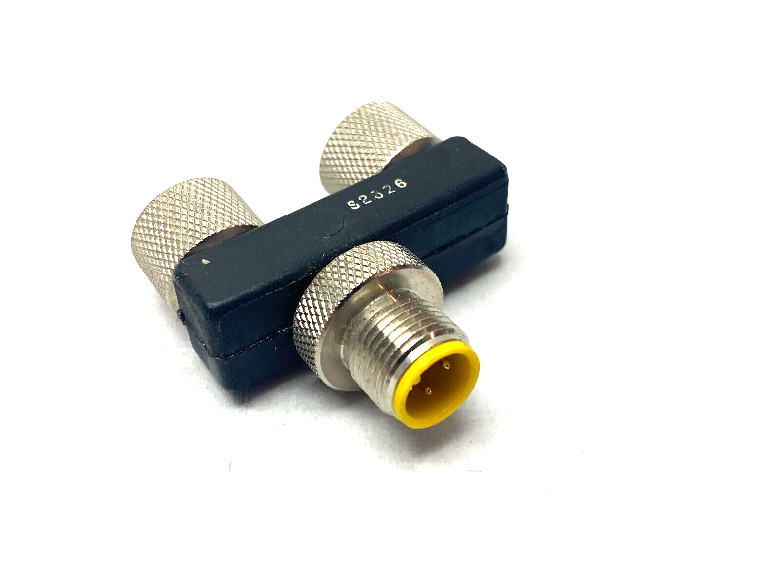 Lumberg Automation ASBS 2 M12-S2326 T-Splitter M12 Female To M12 Male 4-Pin - Maverick Industrial Sales