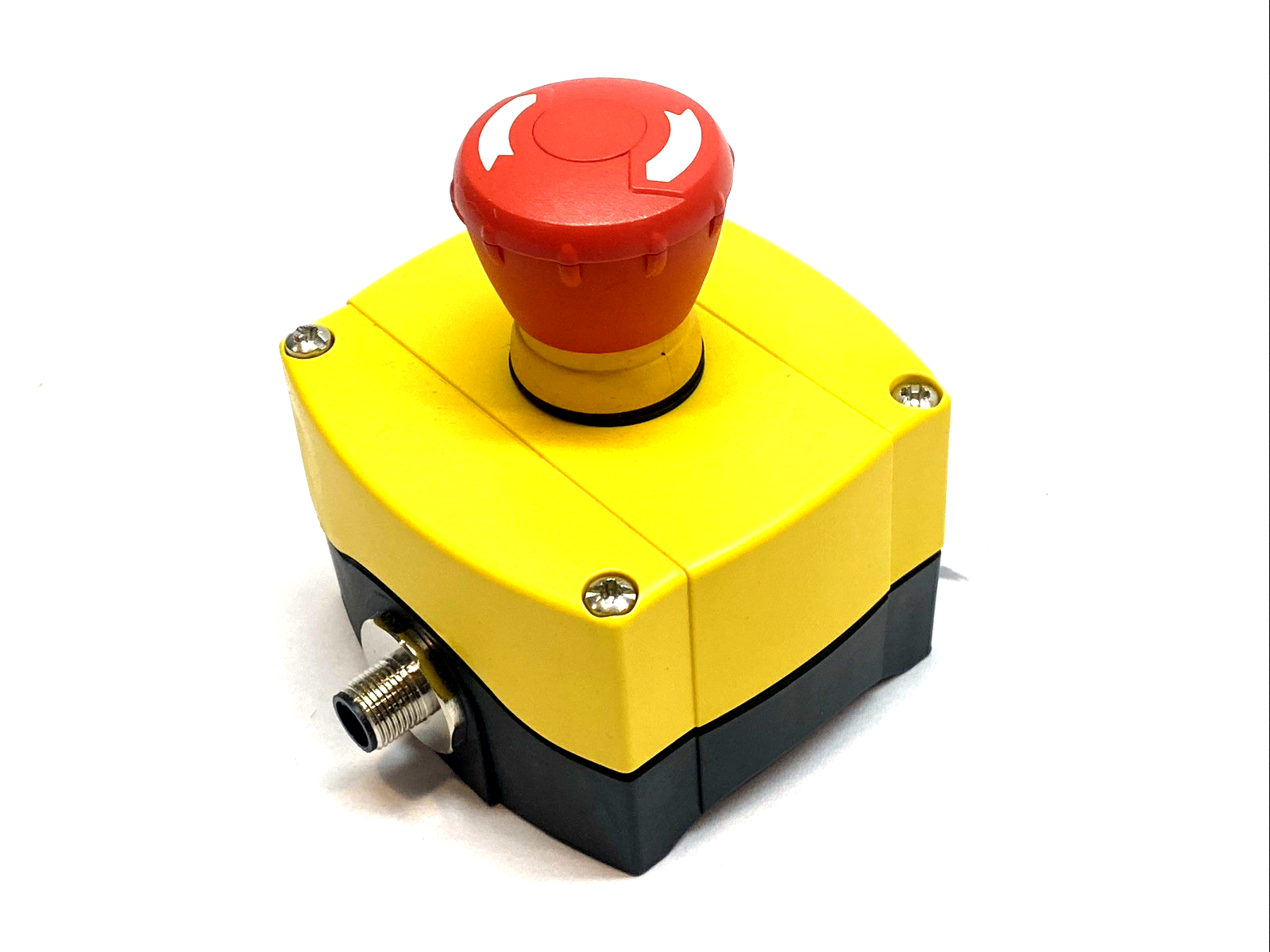 800F-1YMQ3 | Allen Bradley Emergency Stop Station 40mm Twist-to-Release - New - Maverick Industrial Sales