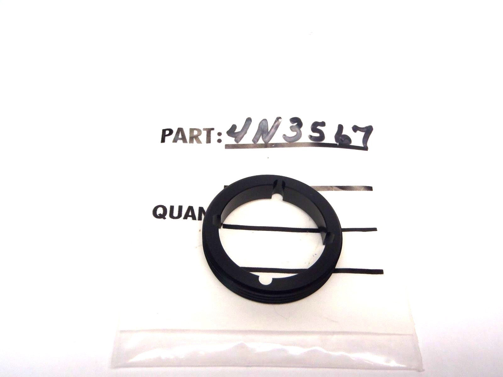 ABB 4N3567 Black Cover Nut for Robobell Paint Sprayer - Maverick Industrial Sales