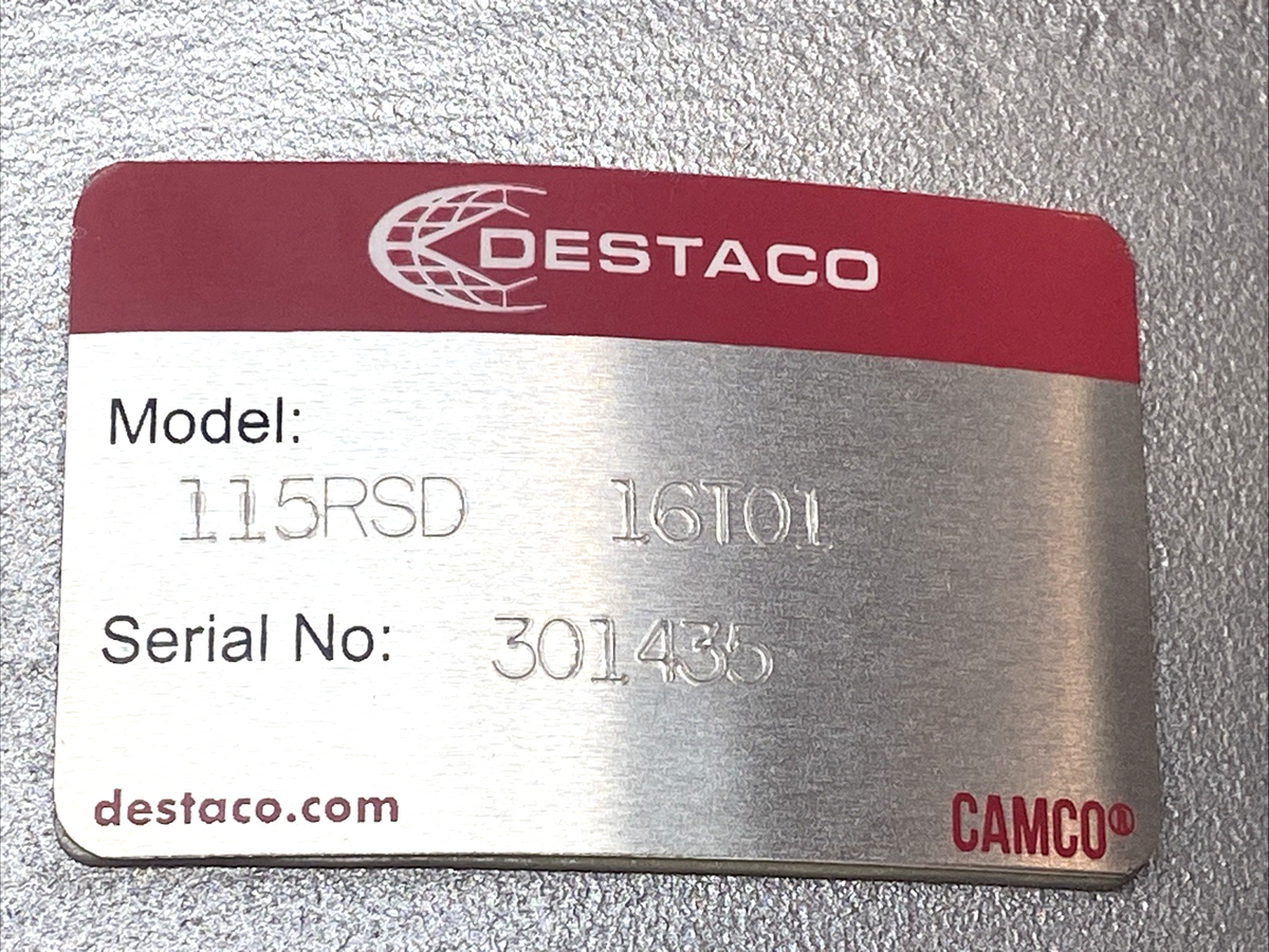 115RSD, MPL-A430P-MK74AA | Destaco 115RSD Rotary Servo Drive w/ Allen-Bradley MPL-A430P-MK74AA Servo Motor - Used - Maverick Industrial Sales