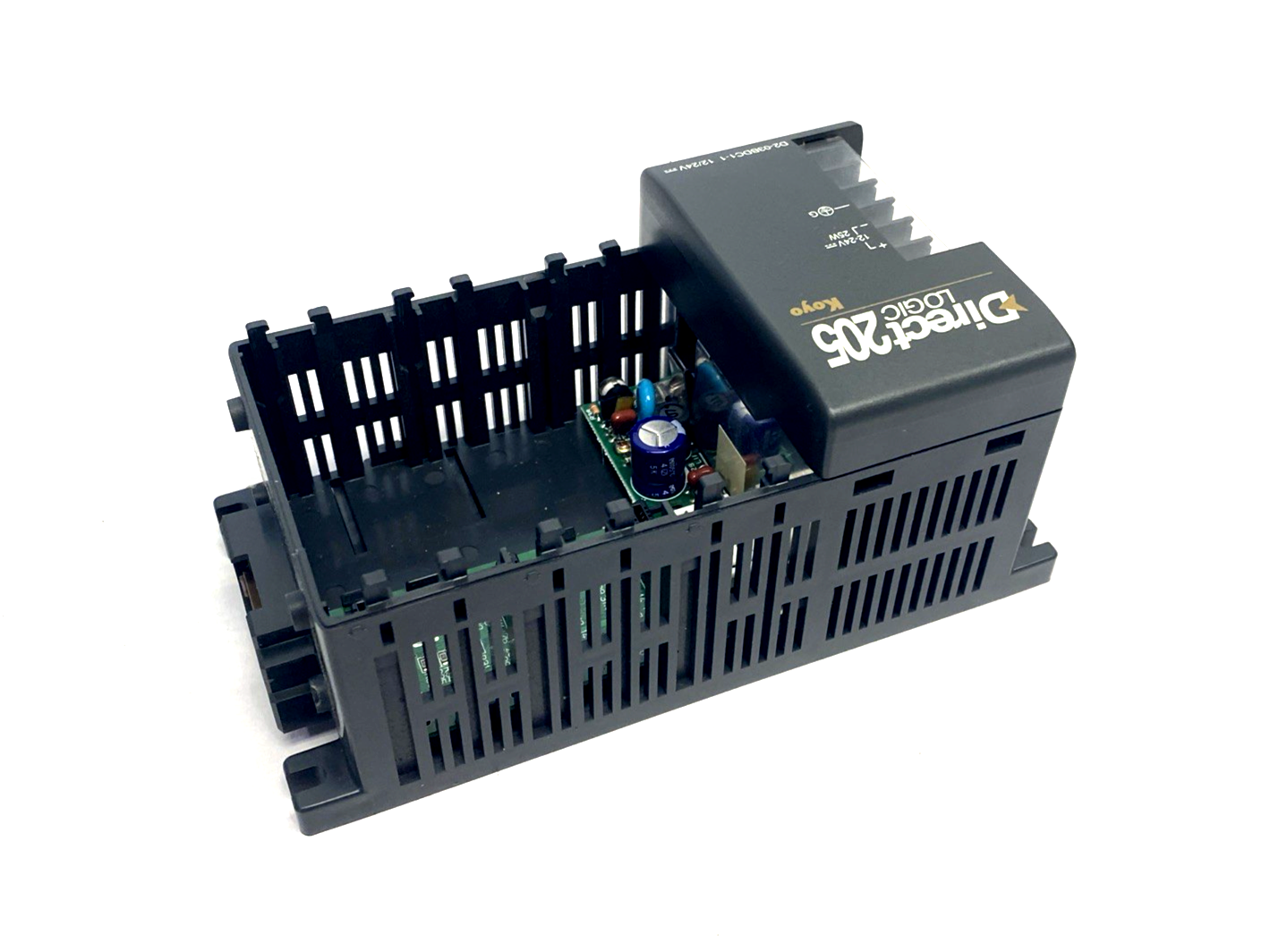 D2-03BDC1-1 | Automation Direct DirectLOGIC DL205 I/O Base 3-Slot, 12-24VDC - Used - Maverick Industrial Sales