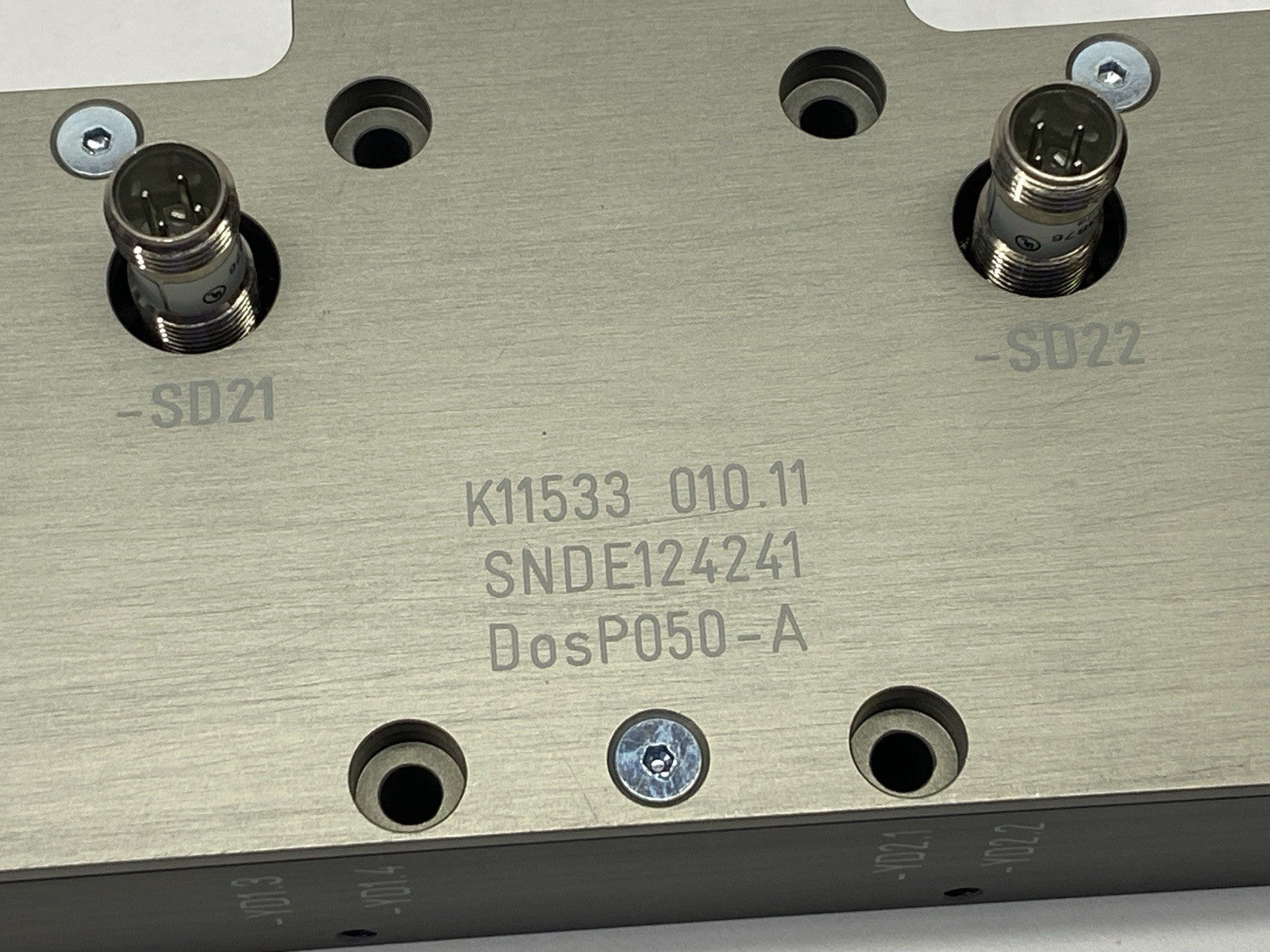 Scheugenpflug 2DOS06152 Valve Cover Plate With Sensors SNDE124241 DosP050-A - Maverick Industrial Sales