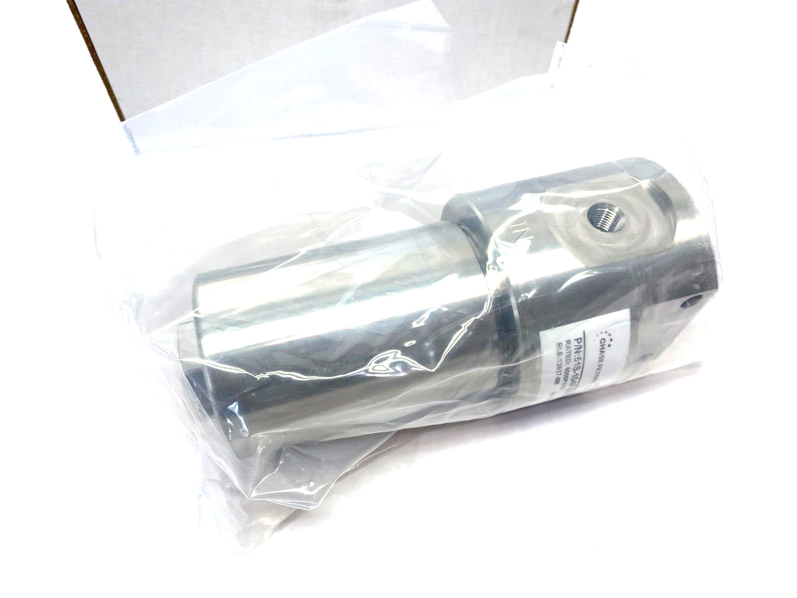 Chase Filters 51S-104P-3MDV T-Type Ultra High Pressure Filter 6000PSIG - Maverick Industrial Sales