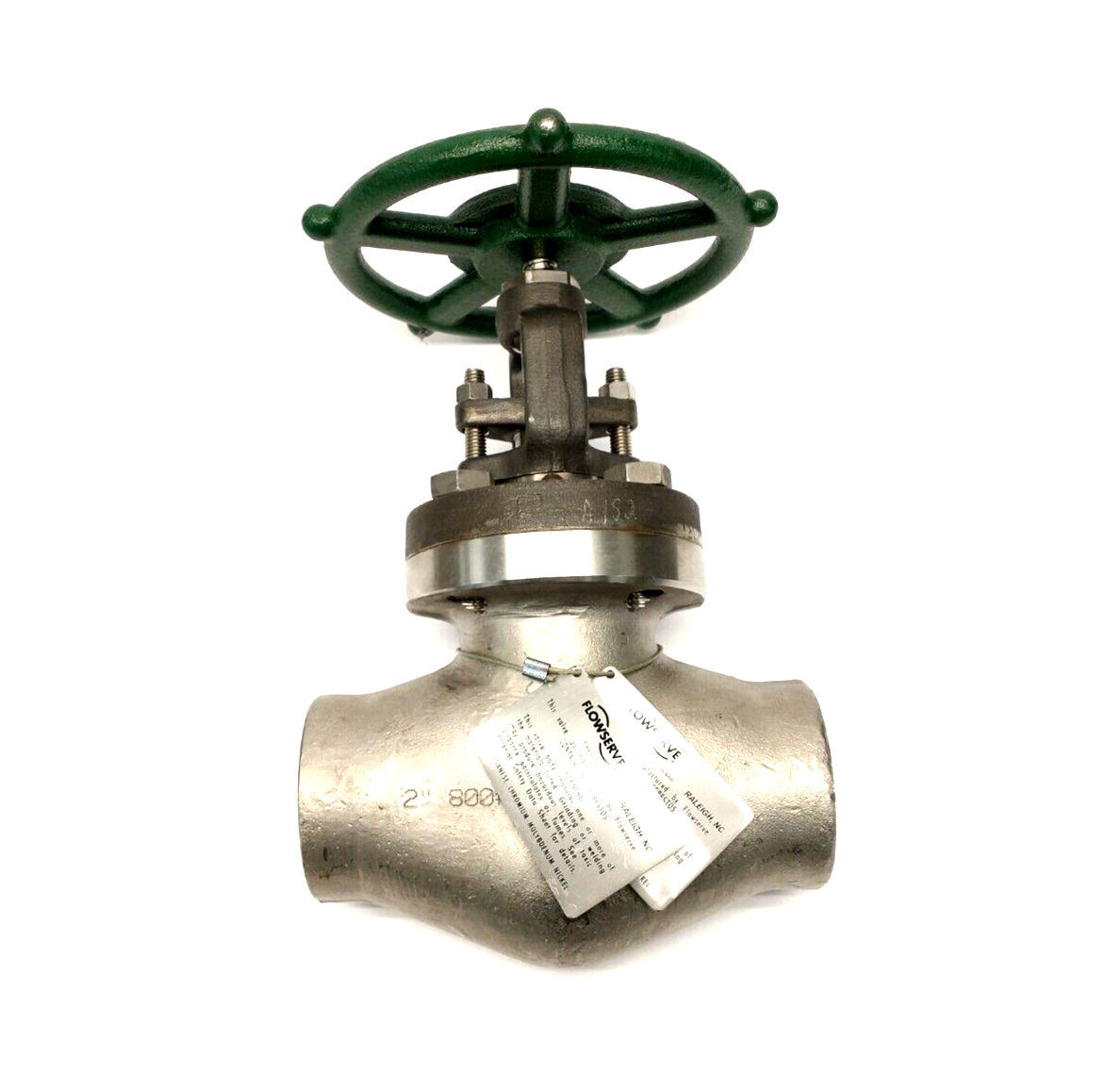 Flowserve VOGT 02611724100980003 2" 800# SS Globe Valve F316L PZ SW12501F316T5 - Maverick Industrial Sales