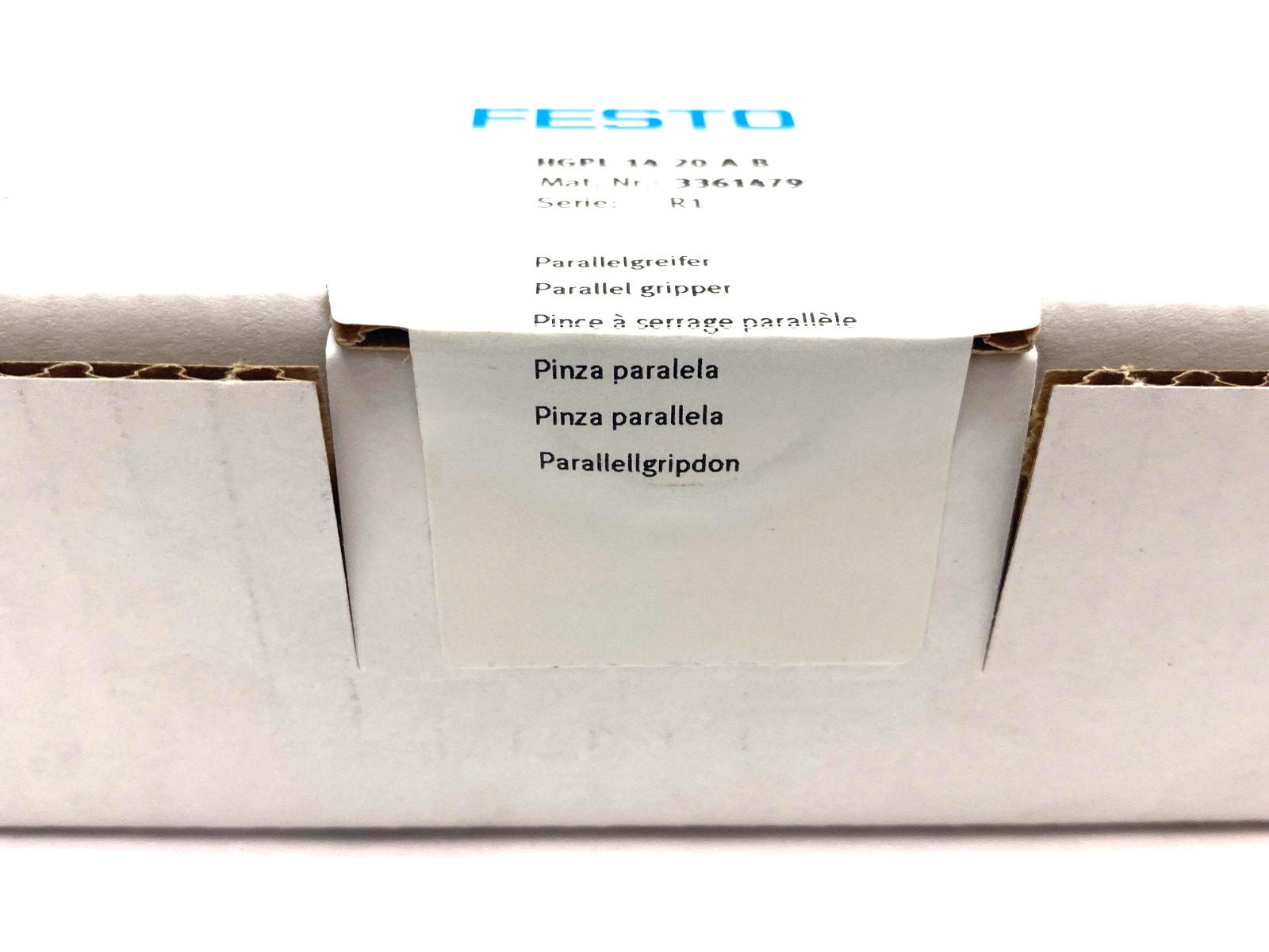 Festo HGPL-14-20-A-B Parallel Gripper 20mm Stroke Per Jaw 3361479 - Maverick Industrial Sales