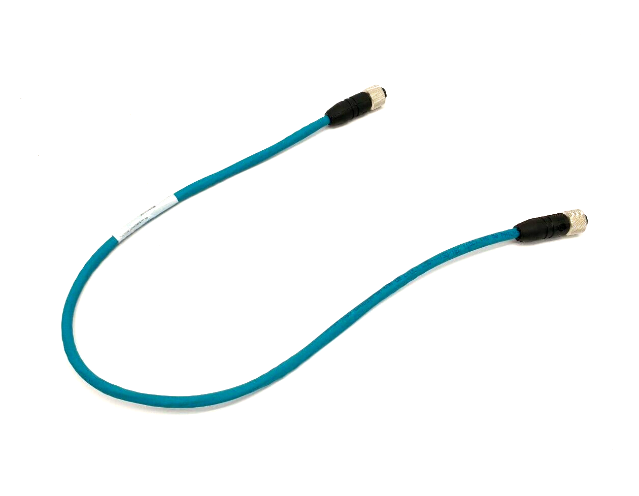 Lumberg Automation 0985 806 112/0.5M Ethernet Cable M12 4-Pin 900004098 - Maverick Industrial Sales