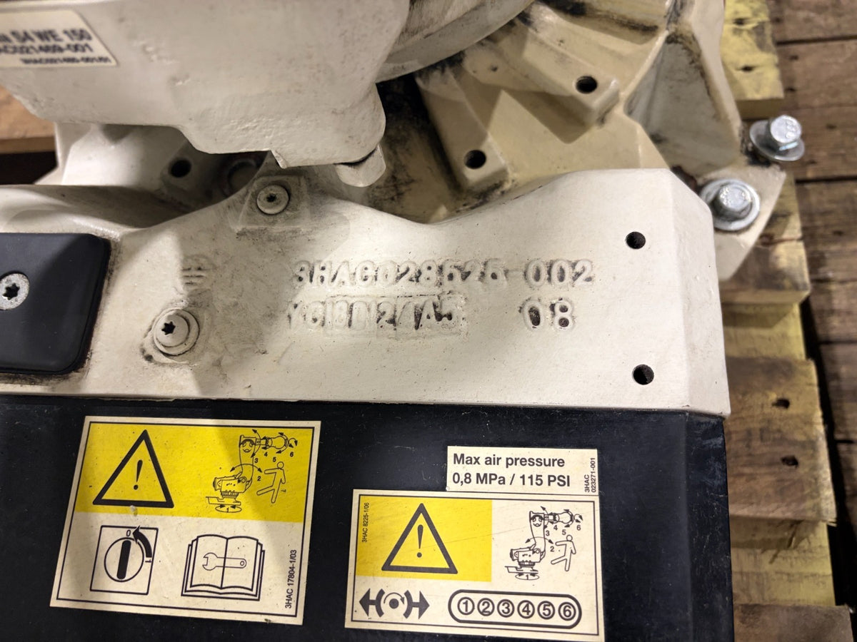 ABB IRB 2600 Robot w/ IRC5 Controller & Cables - Lot of 2 - No Teach Pendant - Maverick Industrial Sales