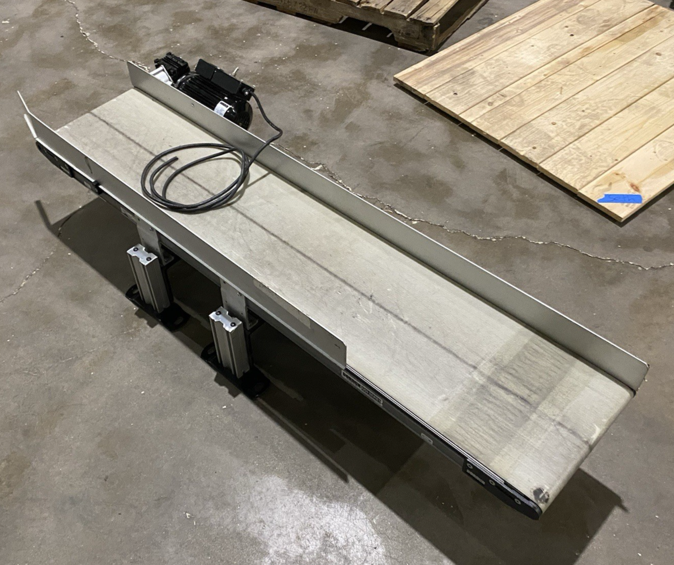 Dorner 22EDM12-048420D040402 2200 Series Flat Belt Conveyor 12" W x 58" L - Maverick Industrial Sales