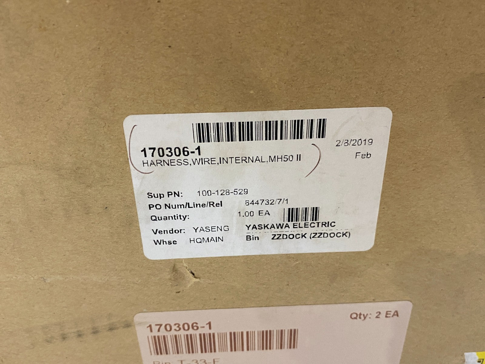 Yaskawa 170306-1 Internal Wiring Harness MH50 II, HW1171766-A - Maverick Industrial Sales