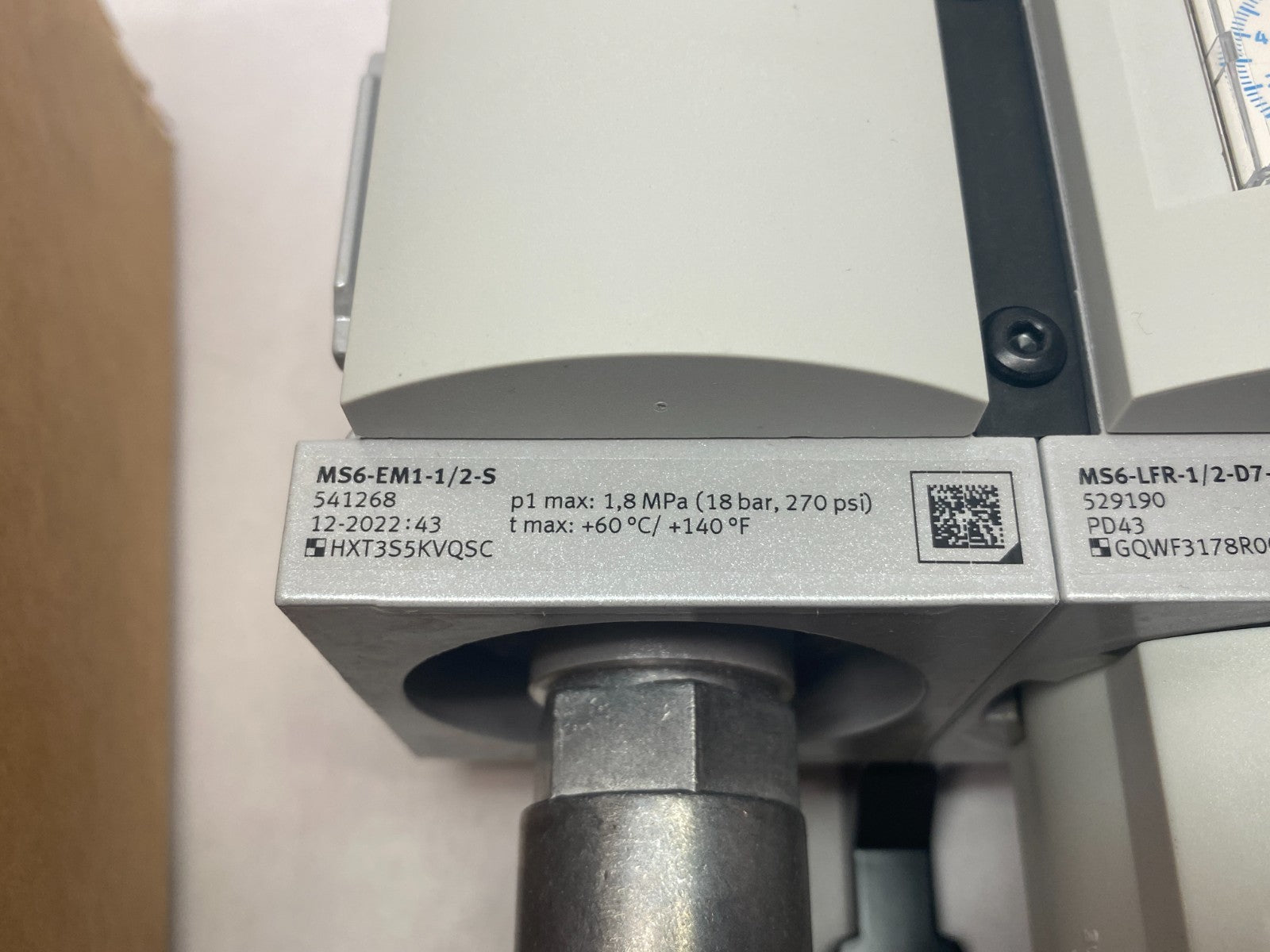 Festo MSB6-1/2:C44:J2:D20:F1:D20:F6-WP-UL1 Combination Service Unit 531030 - Maverick Industrial Sales