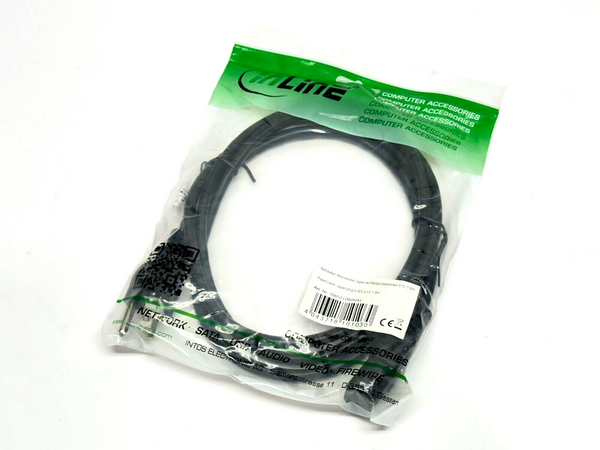 Inline 16652J Power Cable Japan Plug To IEC-C13 Plug 1.8m - Maverick Industrial Sales