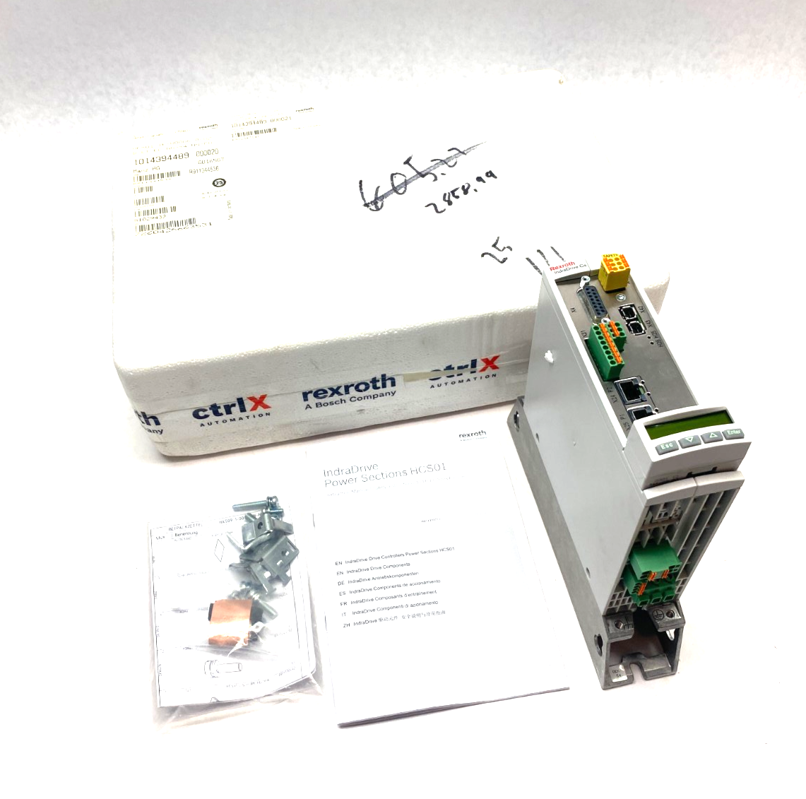 Bosch Rexroth R911344536 Comp. Converter HCS01.1E-W0006-A-02-B-ET-EC-NN-S4-NN-FW - Maverick Industrial Sales