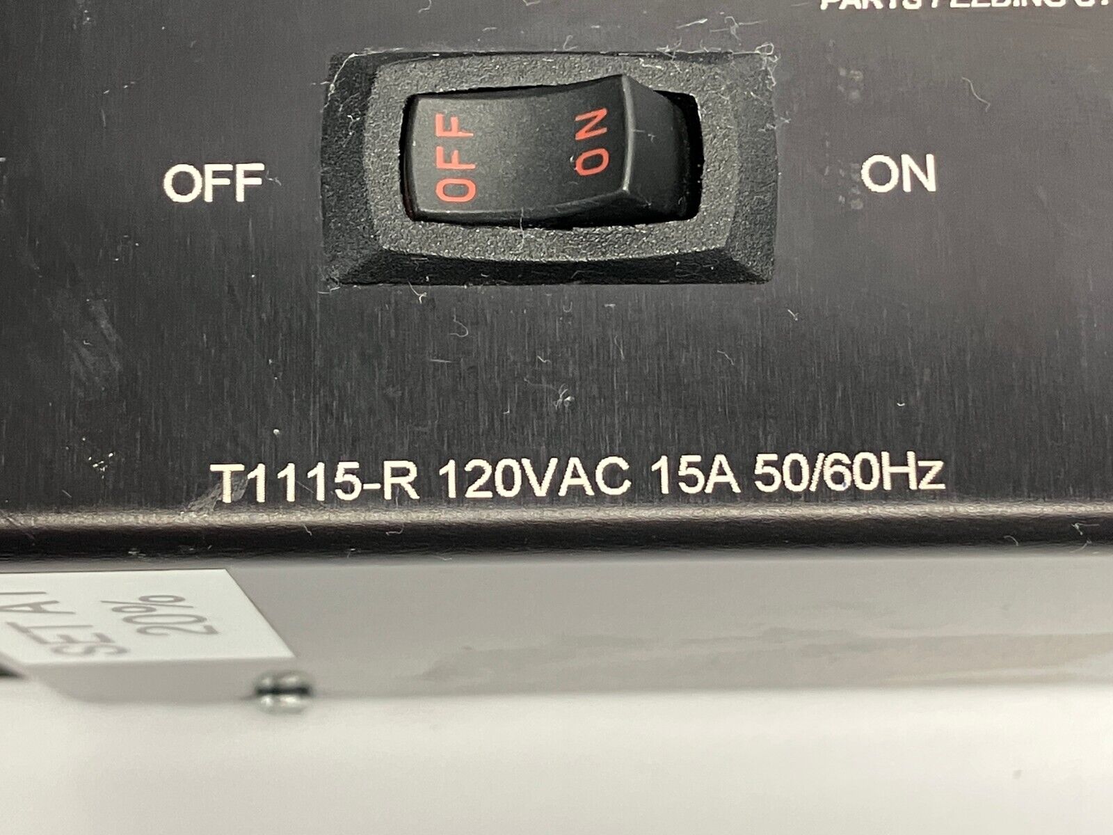 Vibcon T1115-R Vibratory Feeder Control 120VAC 15A 50/60Hz - Maverick Industrial Sales