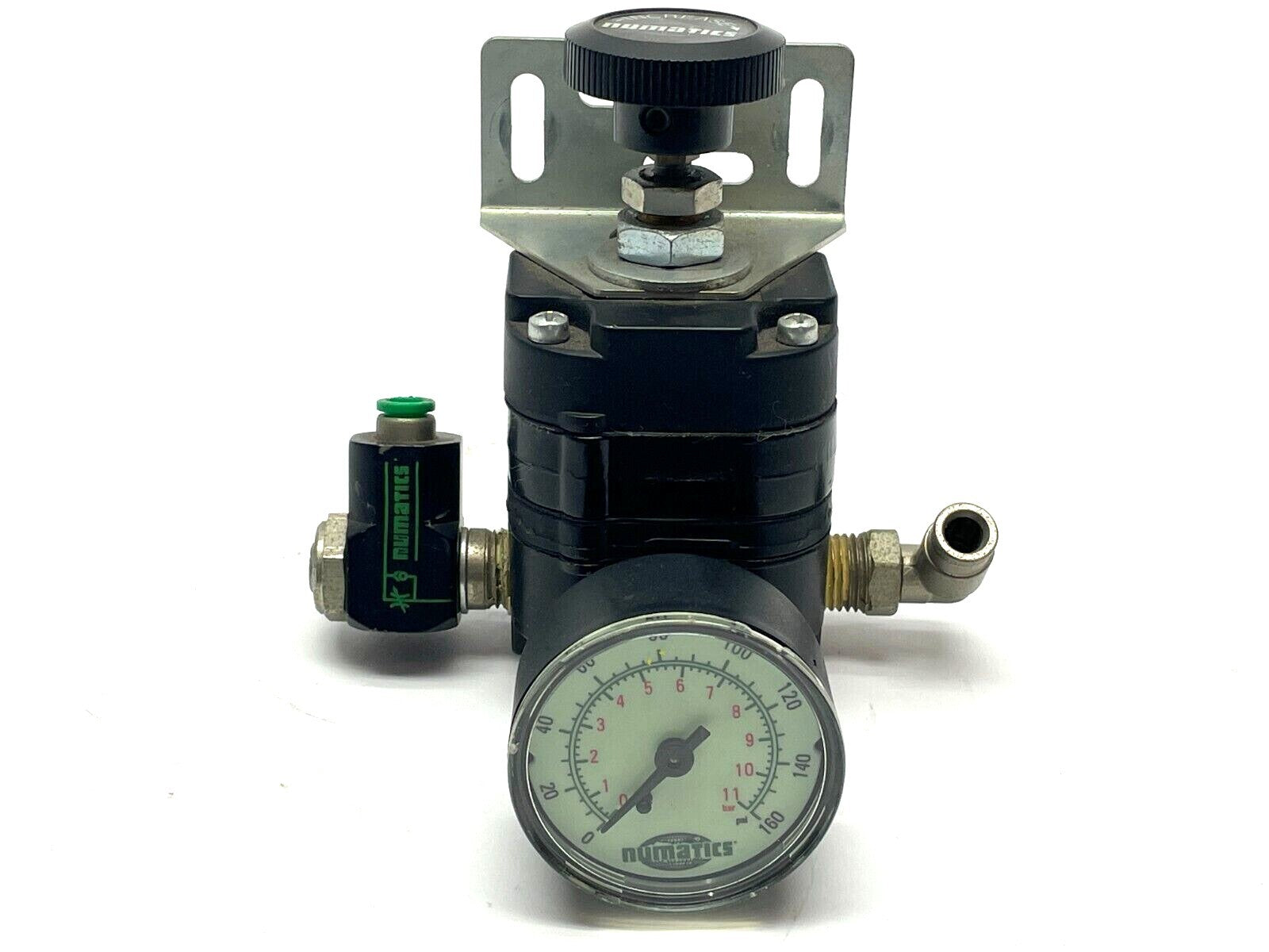 Numatics R800-02F Precision Regulator 1/4" NPT w/ Gauge - Maverick Industrial Sales