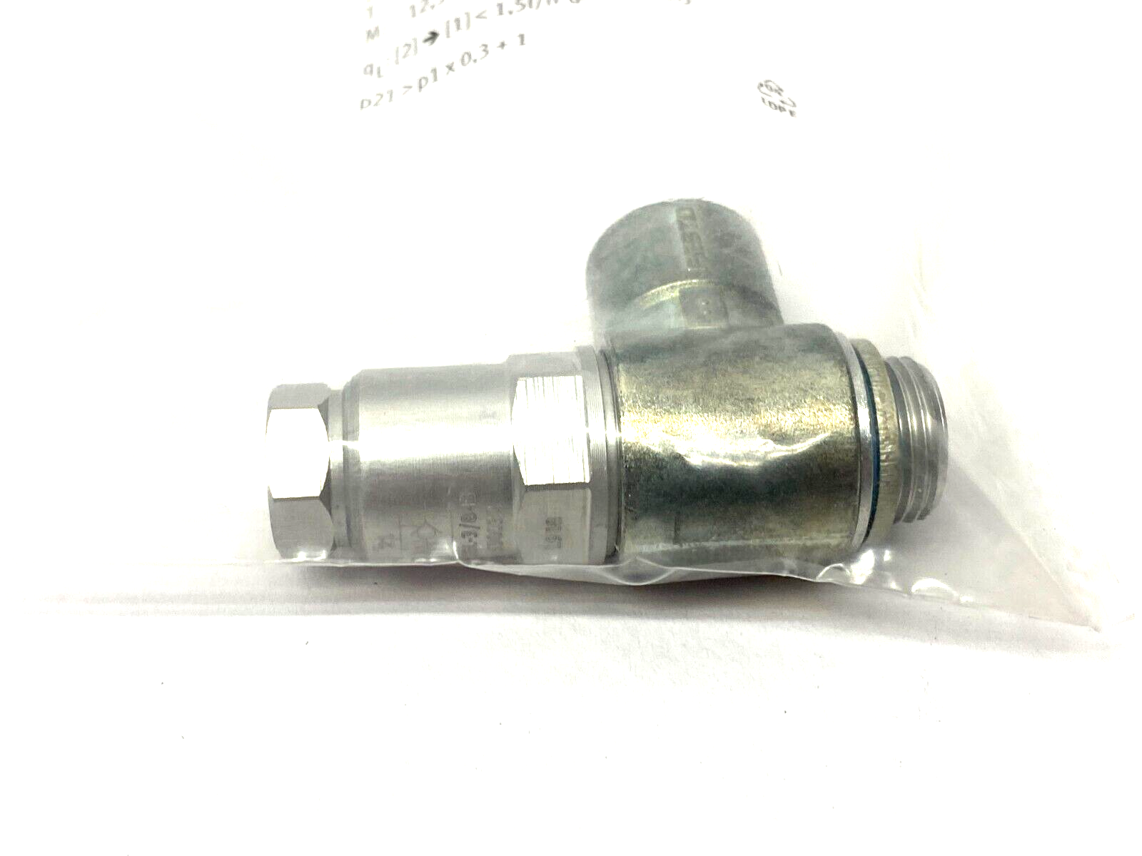 Festo HGL-3/8-B Piloted Non-Return Check Valve 530032 - Maverick Industrial Sales
