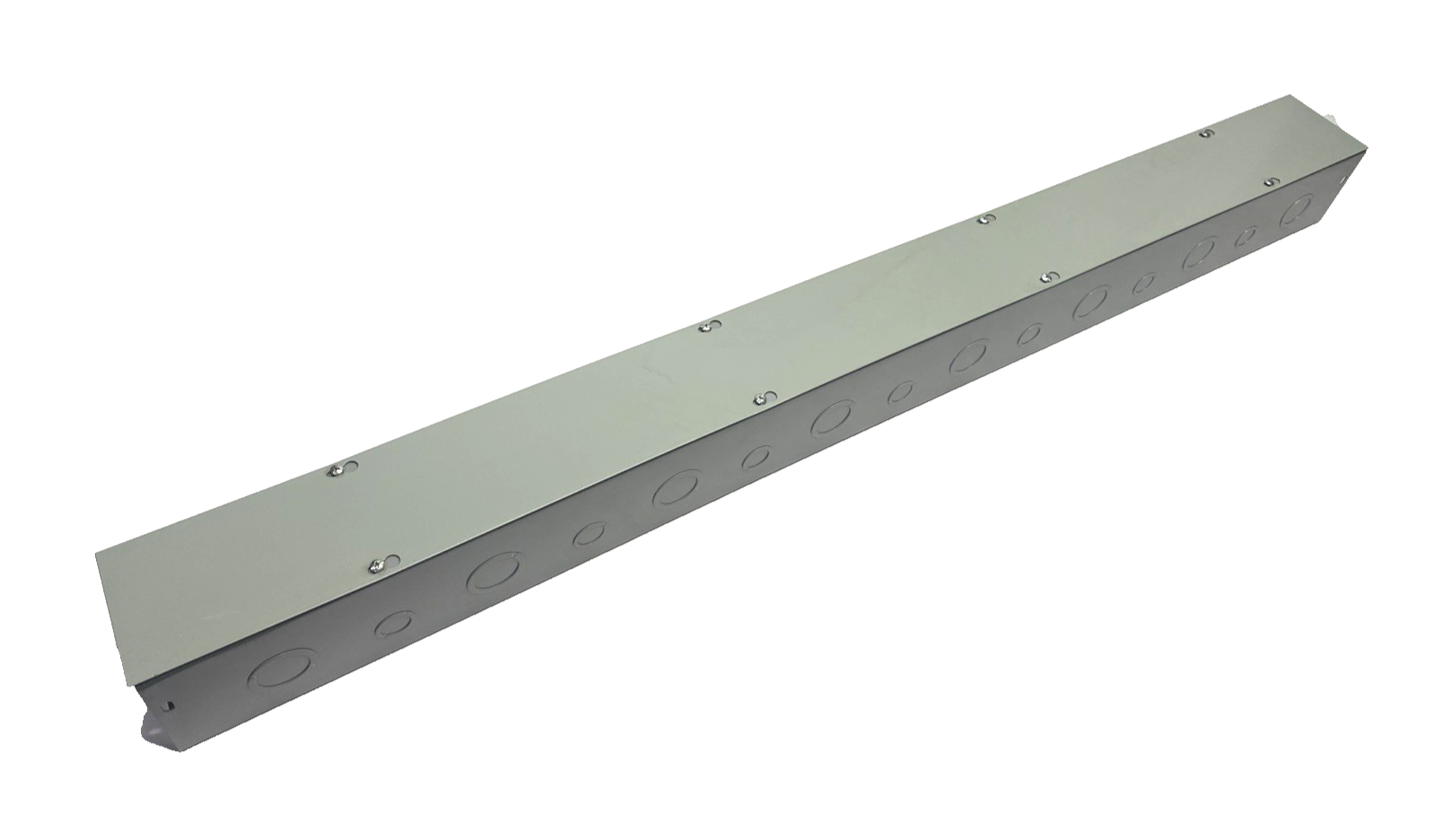 | Eaton 4448 G B-Line Wiring Trough Wireway Straight Section 4" x 4" x 48", Gray - New Other - Maverick Industrial Sales