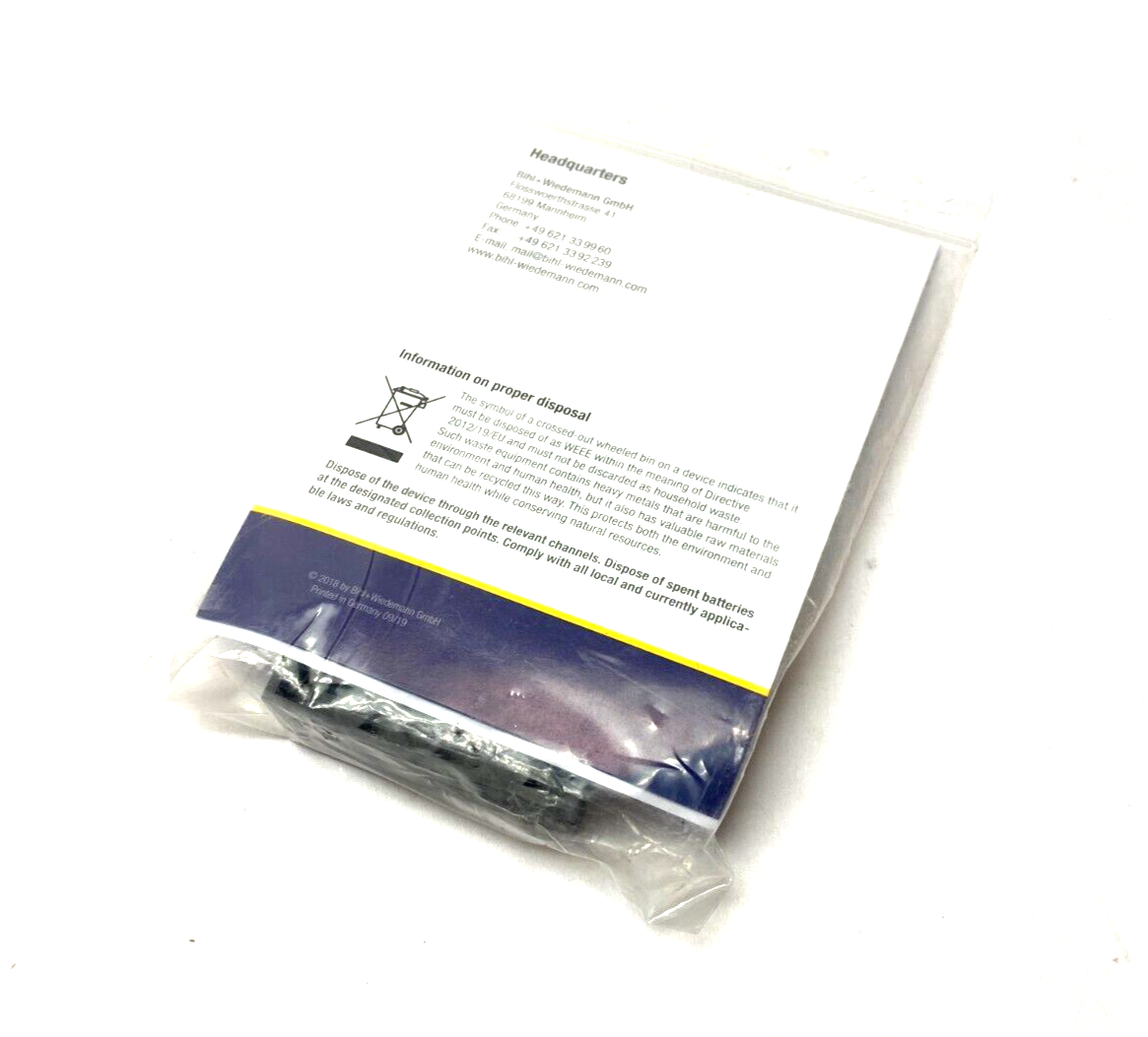 Bihl+Wiedemann BWU3306 Passive Distributor 16A/20A Profile Cable Branch 17111 - Maverick Industrial Sales