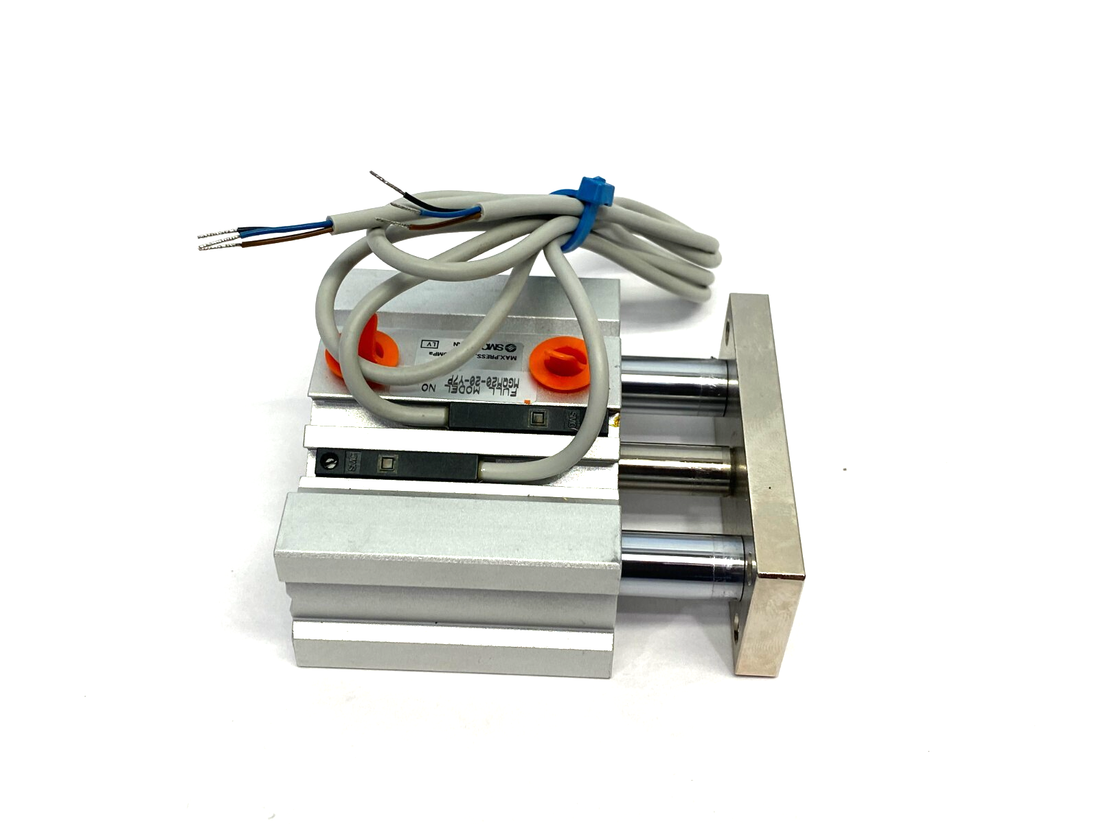 SMC MGQM20-20-Y7P Guided Pneumatic Cylinder Slide Bearing 20mm Stroke - Maverick Industrial Sales