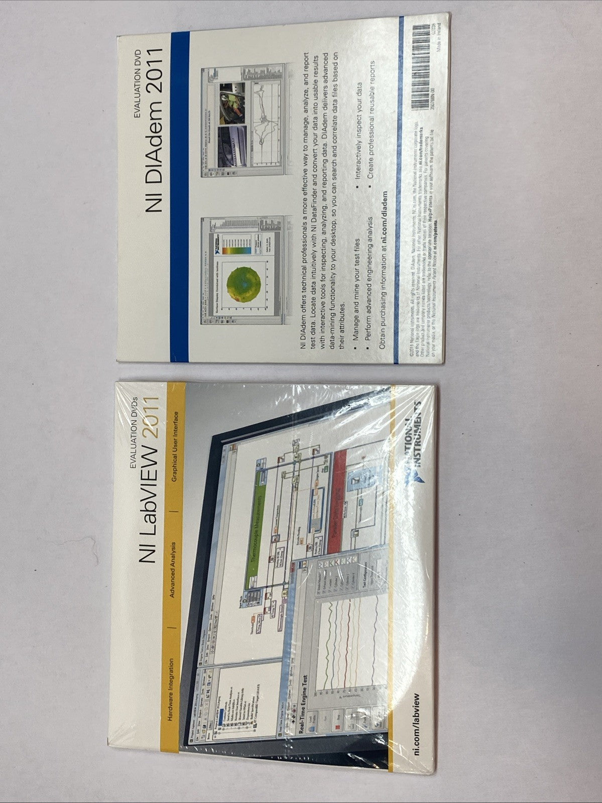 National Instruments NI DIAdem/LabVIEW 2011 Evaluation DVDs - Maverick Industrial Sales