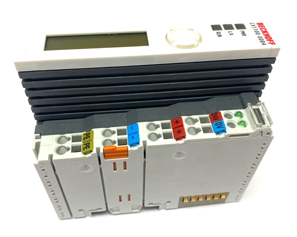 Beckhoff CX1100-0004 Power Supply and I/O Interface Unit HW 2.5 24VDC - Maverick Industrial Sales