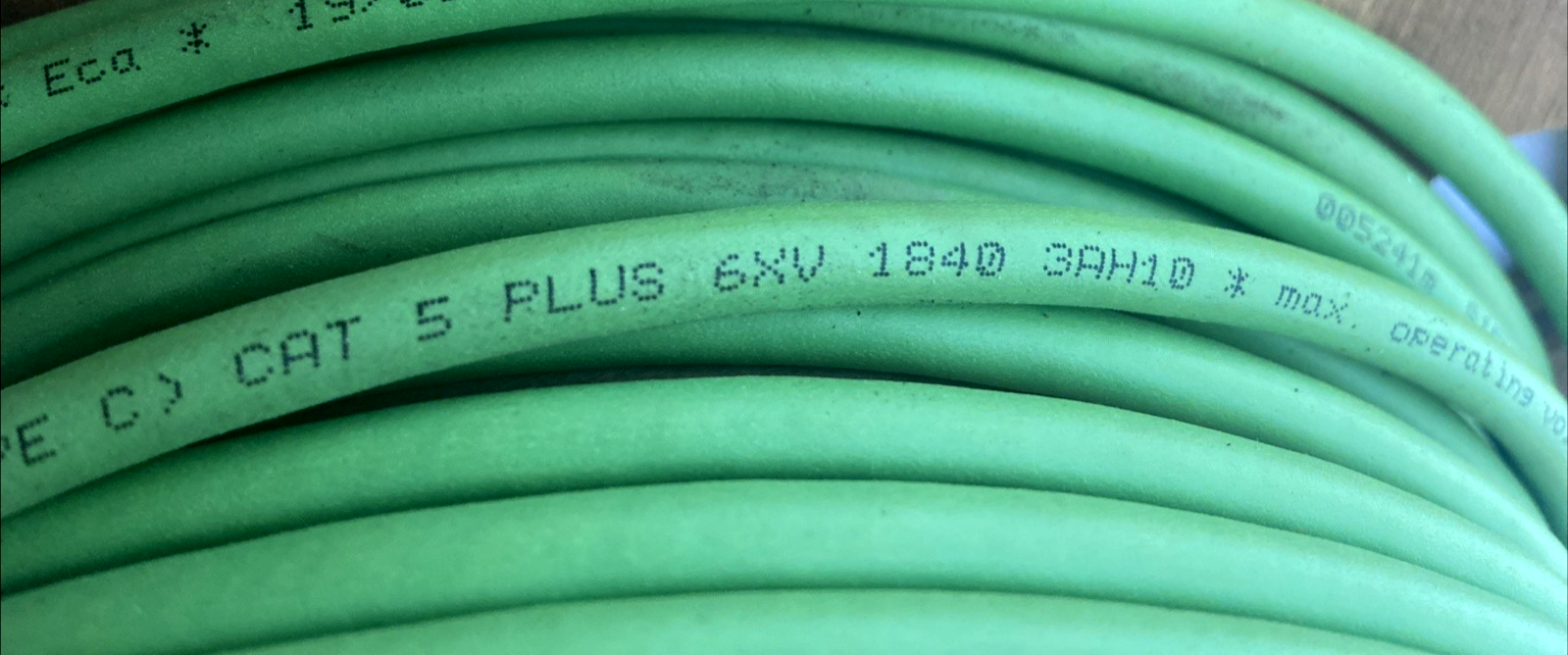 6XV1840-3AH10 | Siemens Industrial Ethernet Cable CAT 5E 20m - Used - Maverick Industrial Sales