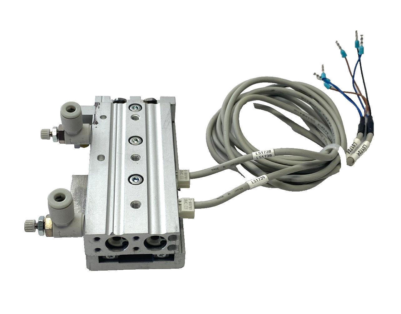 SMC MXS8-40 Pneumatic Slide Table/Guided Cylinder 8mm Bore 40mm Stroke - Maverick Industrial Sales