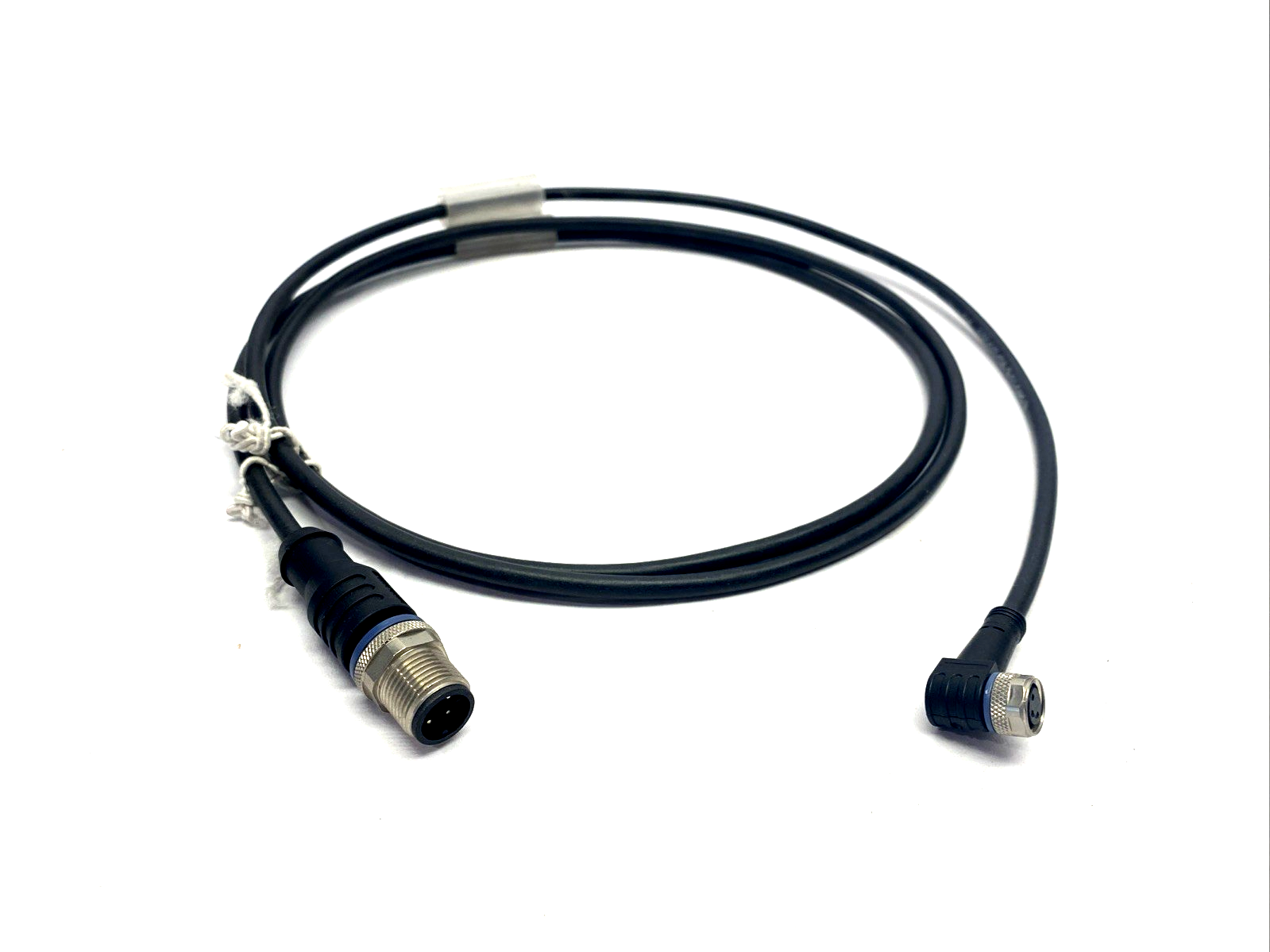 Escha AL-SWKP3-1,5-AL-WAS3/S370/S3516 Cable M8 3-Pin Female, M12 Male 4-Pin 1.5m - Maverick Industrial Sales