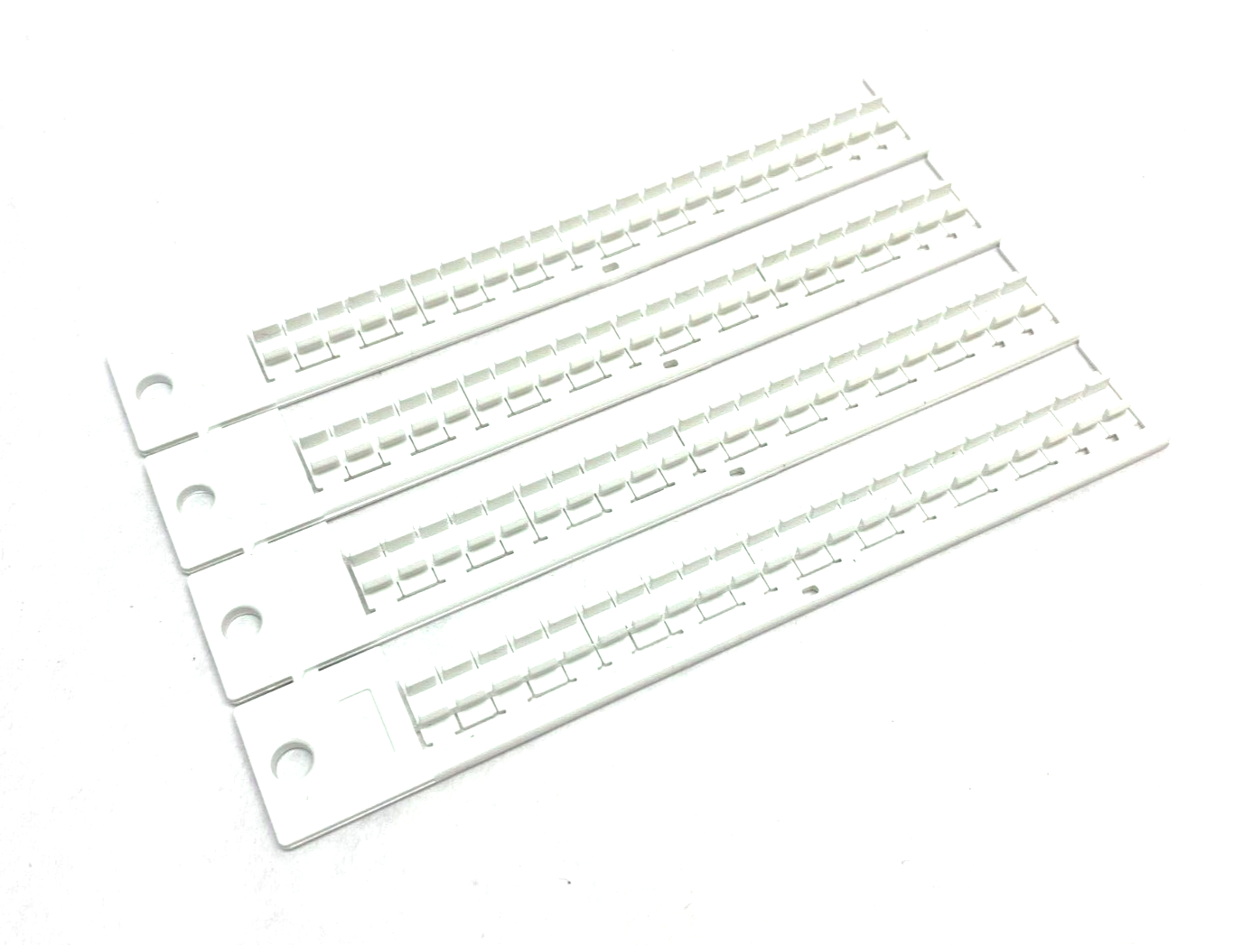 Murrplastik 86401210 Terminal Block Label Plate White BOX OF 1400 - Maverick Industrial Sales